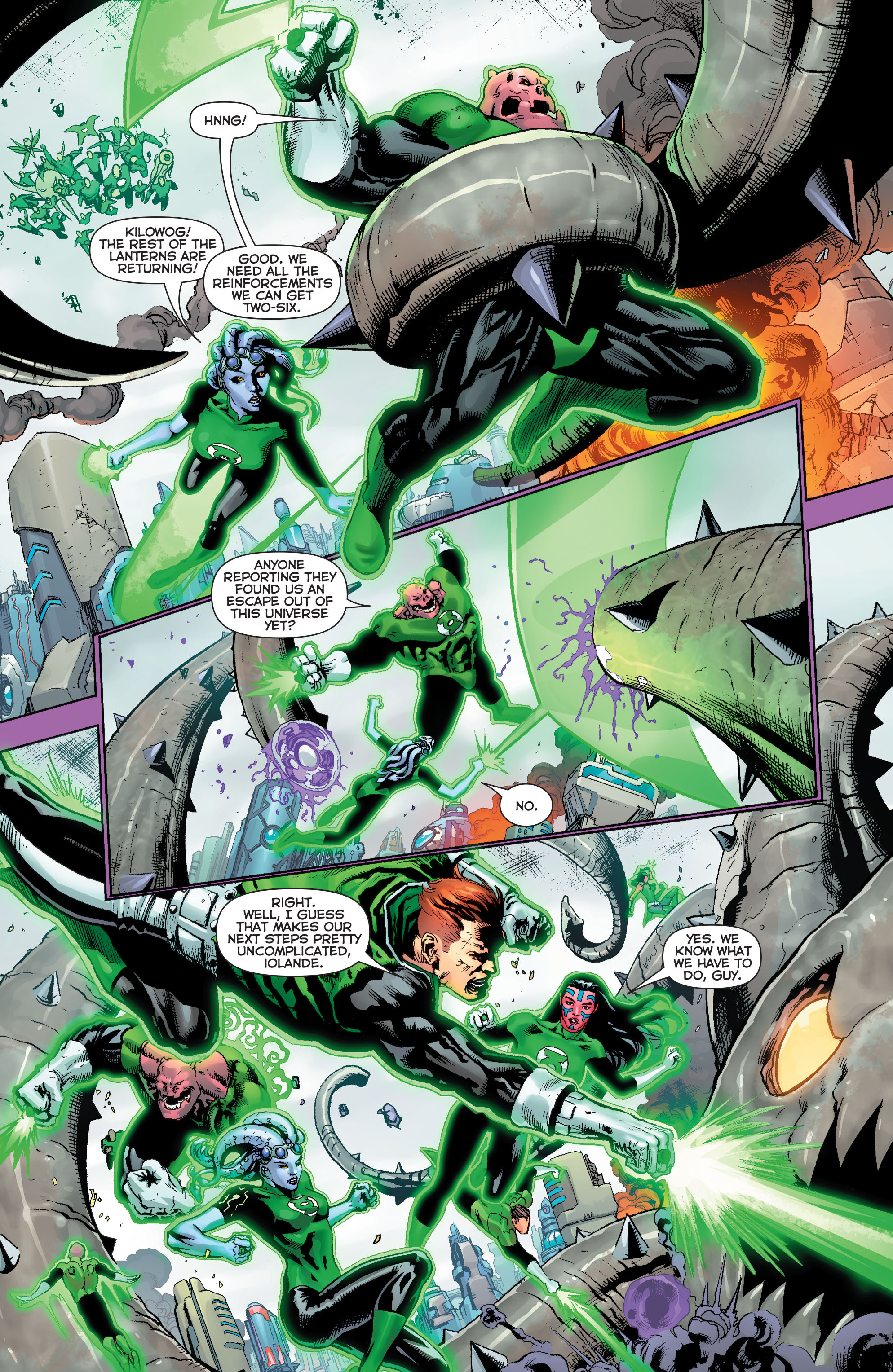 Read online Green Lantern Corps: Edge of Oblivion comic -  Issue #6 - 5
