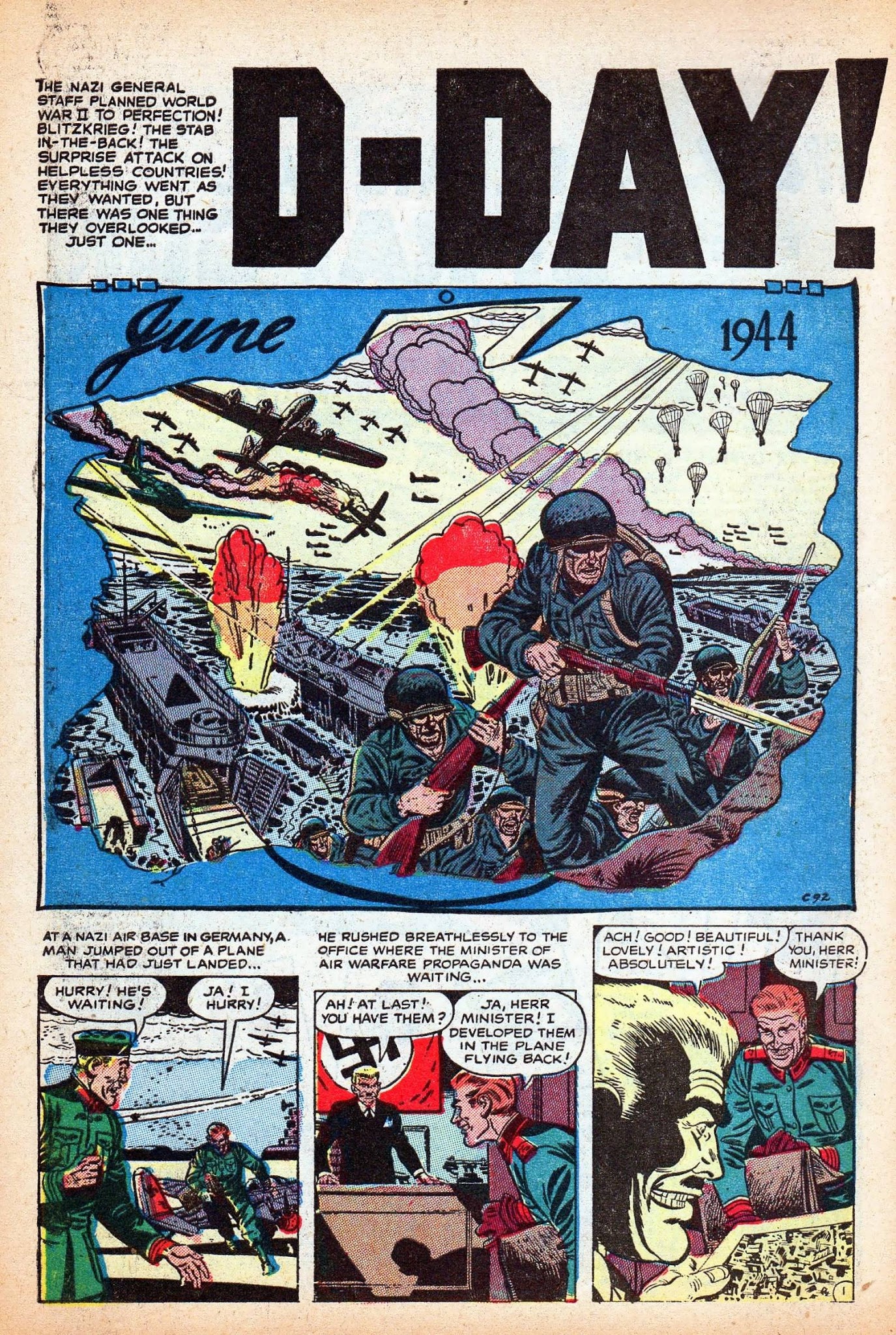 Read online War Comics comic -  Issue #19 - 10