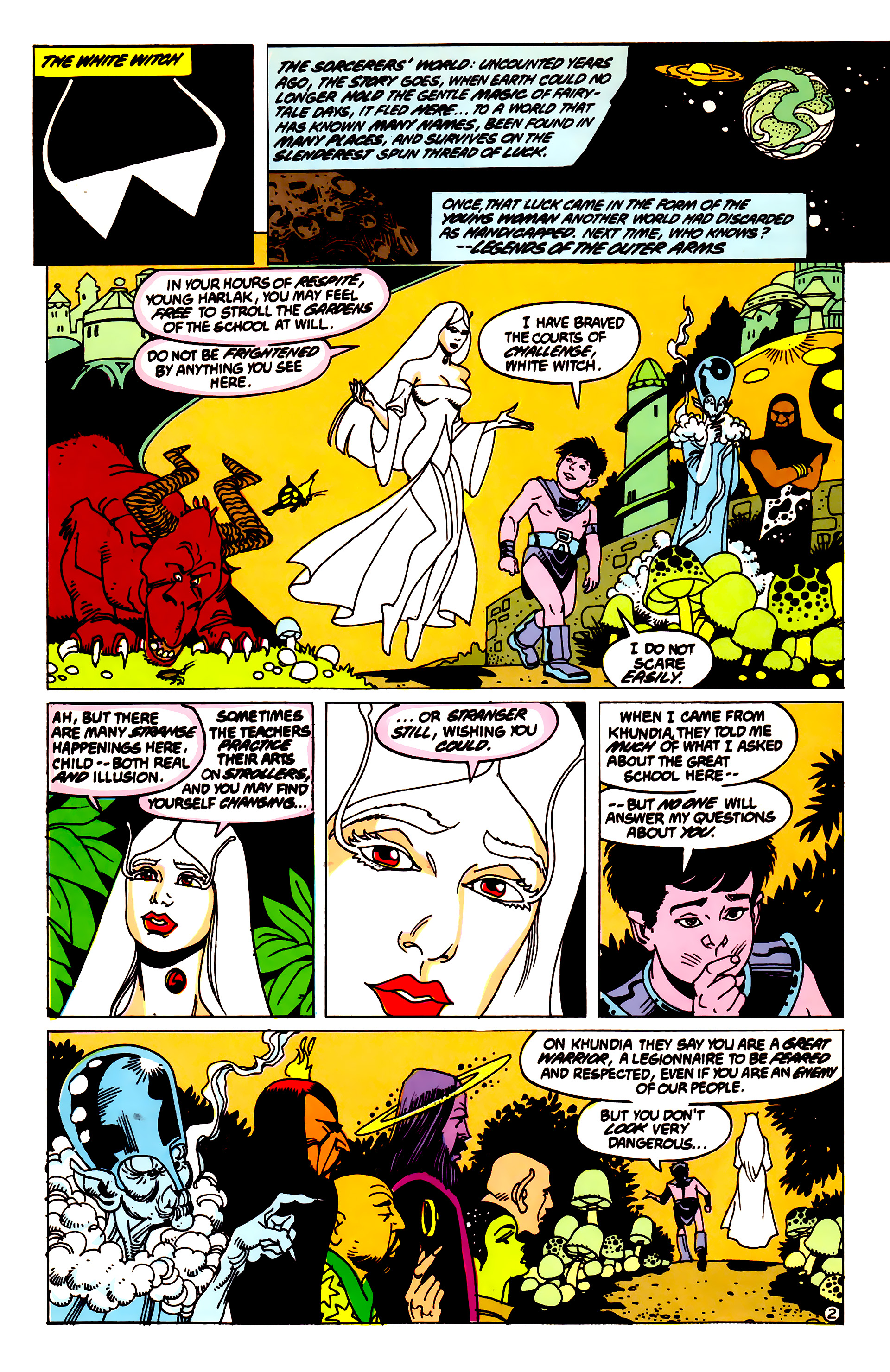 Read online Legion of Super-Heroes (1984) comic -  Issue #55 - 3