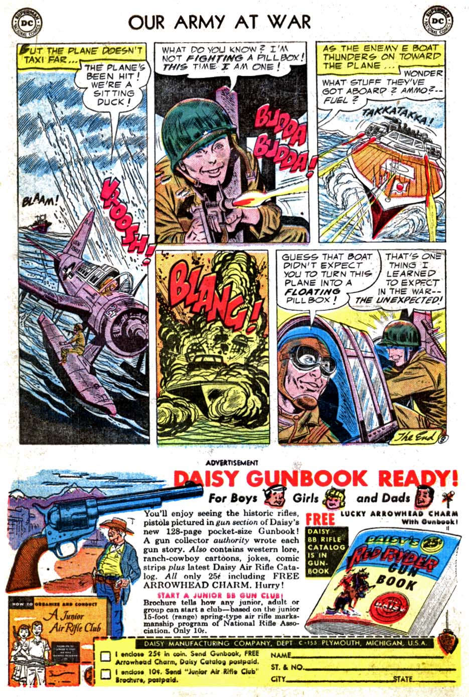 Read online Our Army at War (1952) comic -  Issue #38 - 10