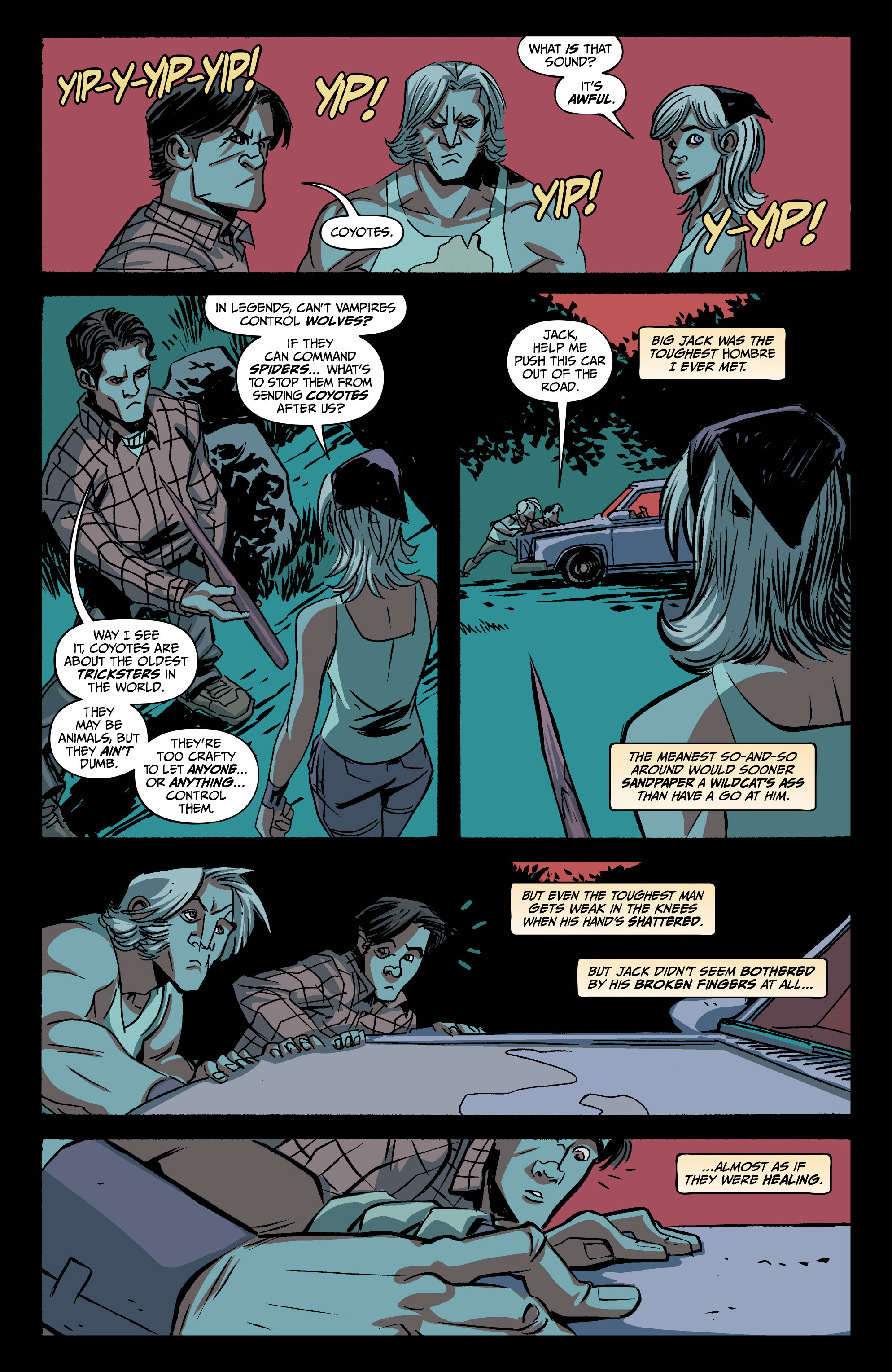 Read online Blood Feud comic -  Issue #3 - 20
