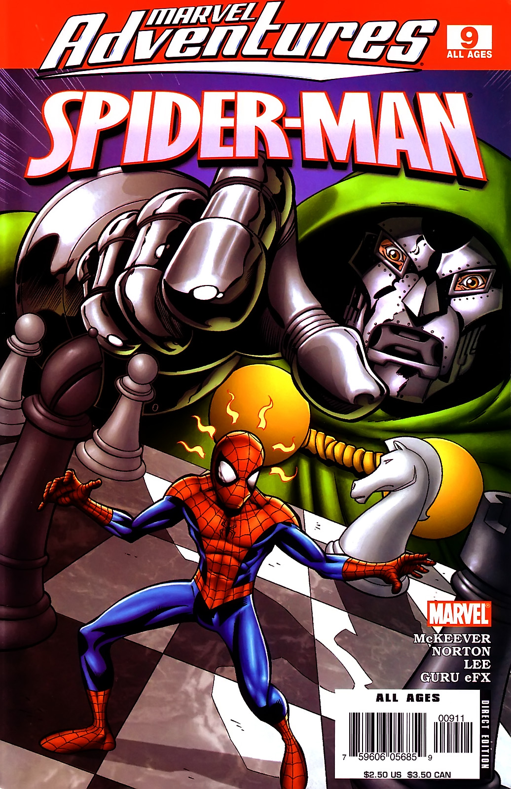 Read online Marvel Adventures Spider-Man (2005) comic -  Issue #9 - 1