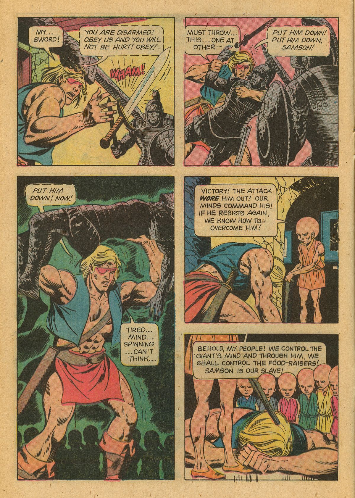 Read online Mighty Samson (1964) comic -  Issue #28 - 12