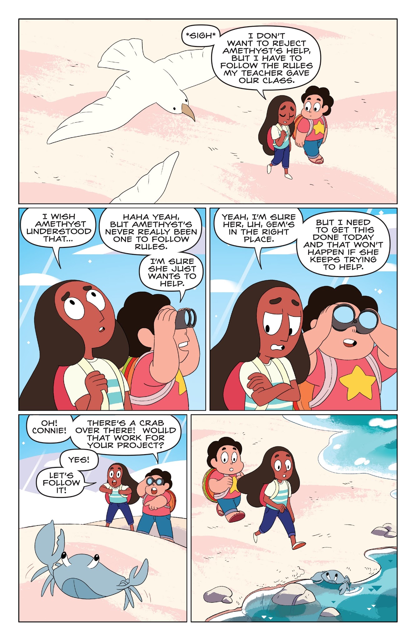 Read online Steven Universe Ongoing comic -  Issue #10 - 11