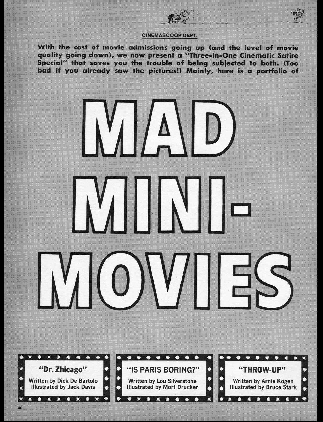 Read online MAD comic -  Issue #113 - 42