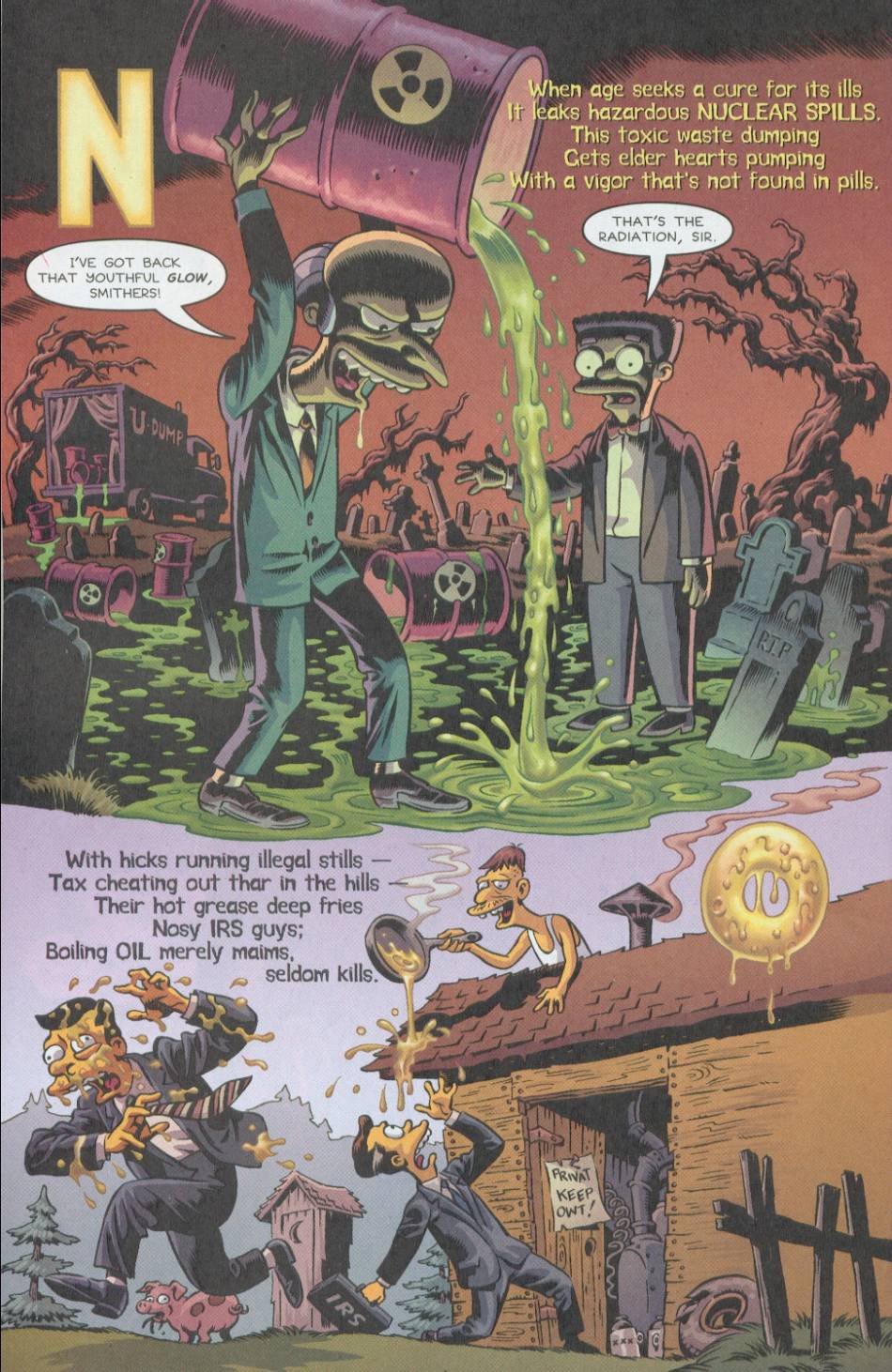 Read online Treehouse of Horror comic -  Issue #8 - 39