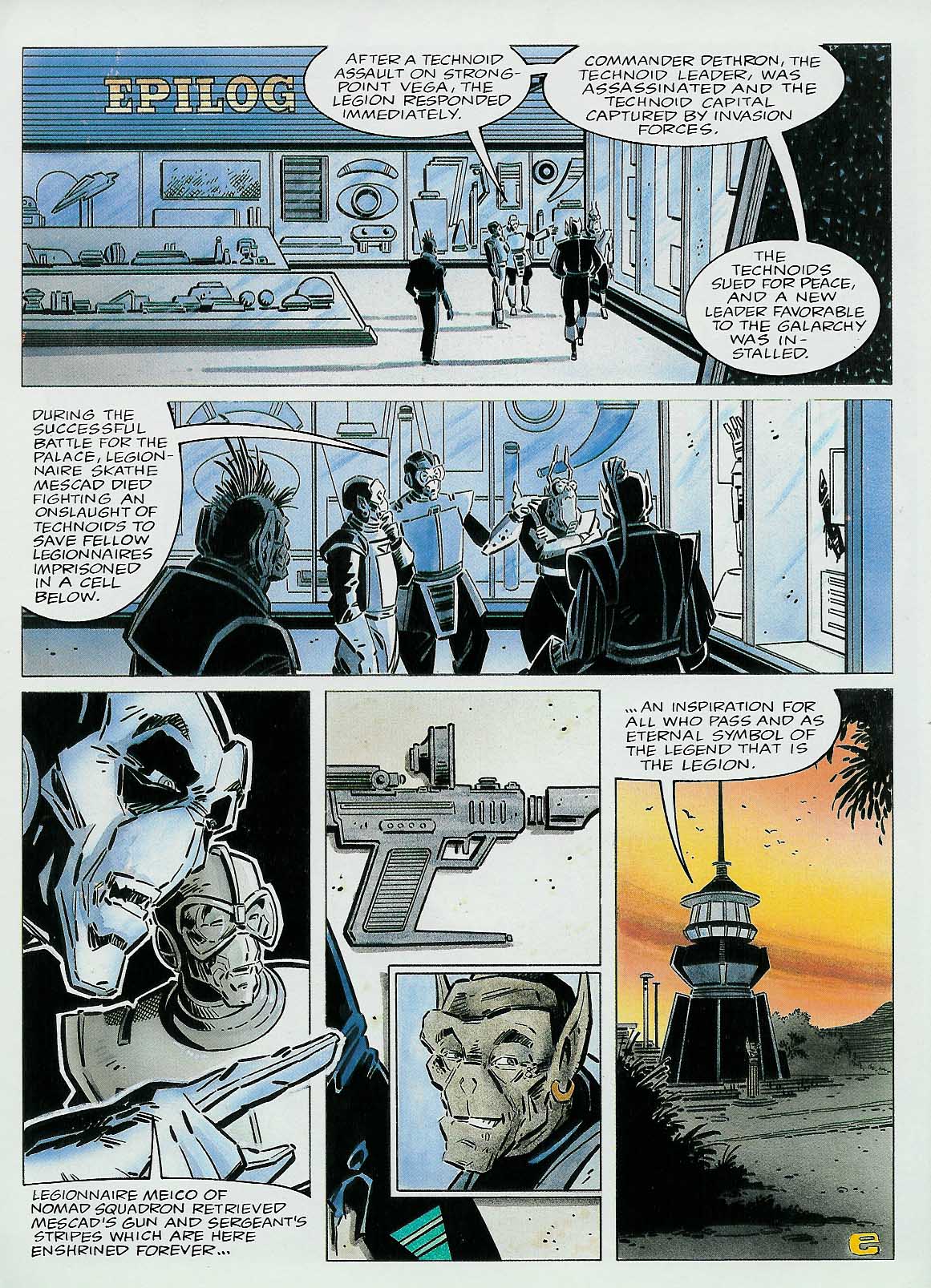 Read online Marvel Graphic Novel comic -  Issue #25 - The Alien Legion - A Grey Day to Die - 62