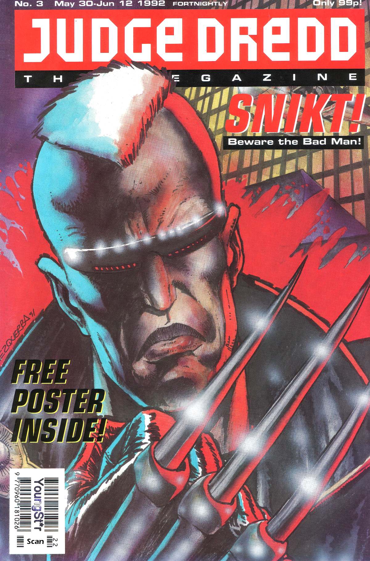 Read online Judge Dredd: The Megazine (vol. 2) comic -  Issue #3 - 1