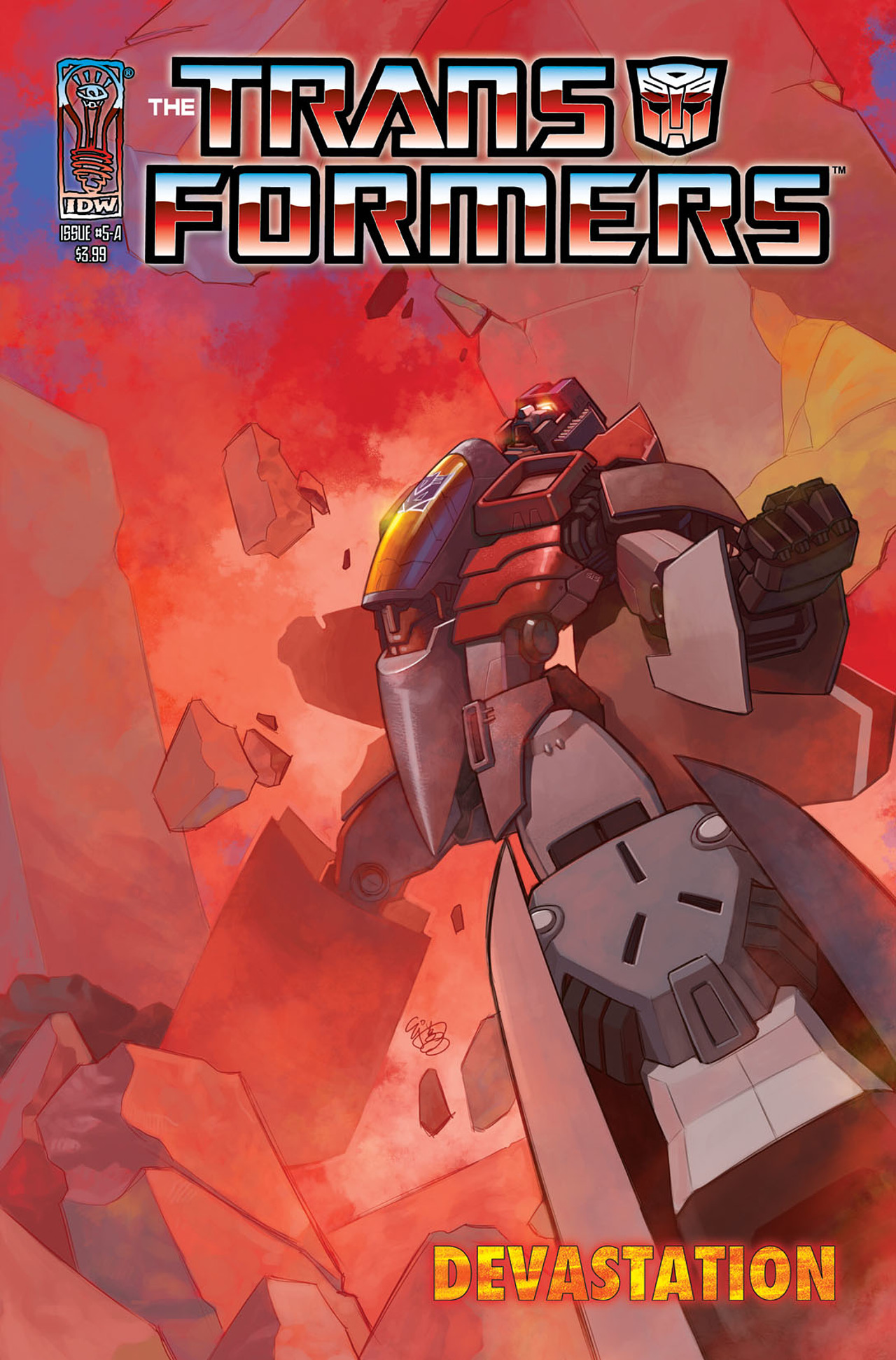Read online The Transformers: Devastation comic -  Issue #5 - 1