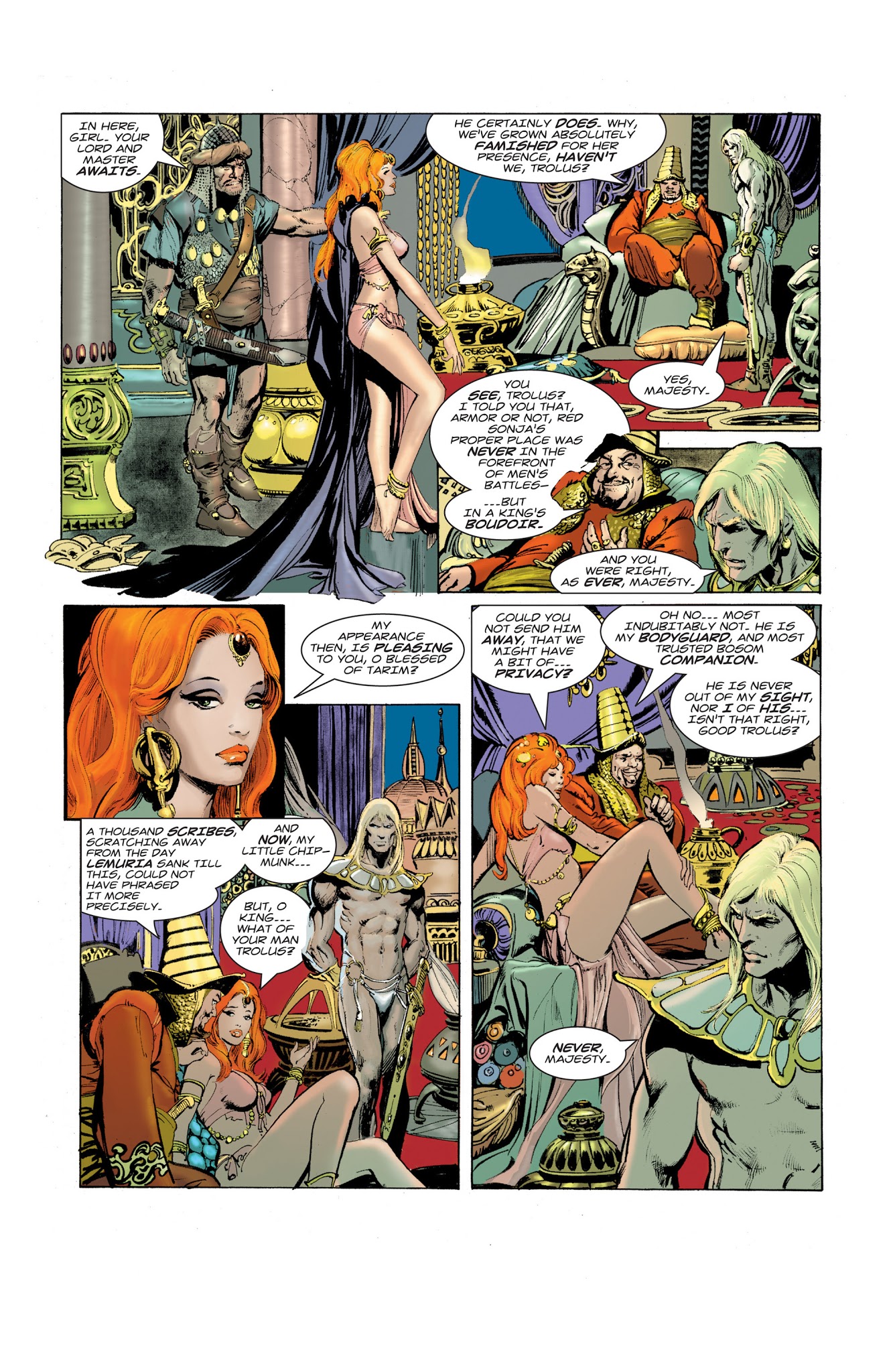 Read online The Adventures of Red Sonja comic -  Issue # TPB 1 - 14