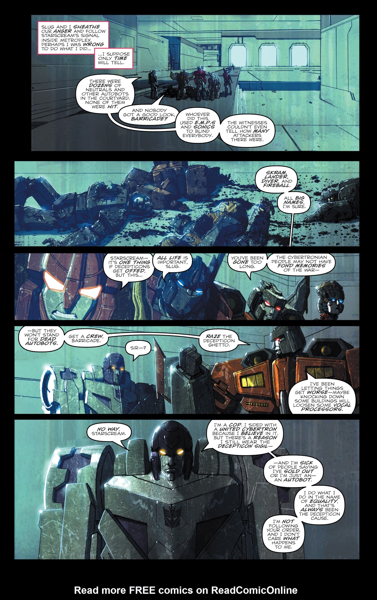 Read online The Transformers: Redemption of the Dinobots comic -  Issue # TPB - 40