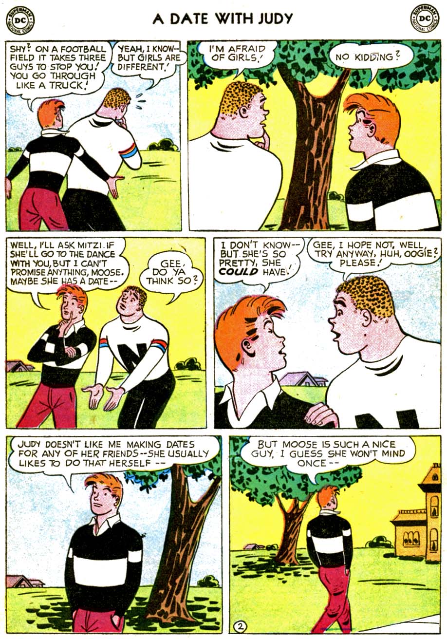 Read online A Date with Judy comic -  Issue #67 - 4