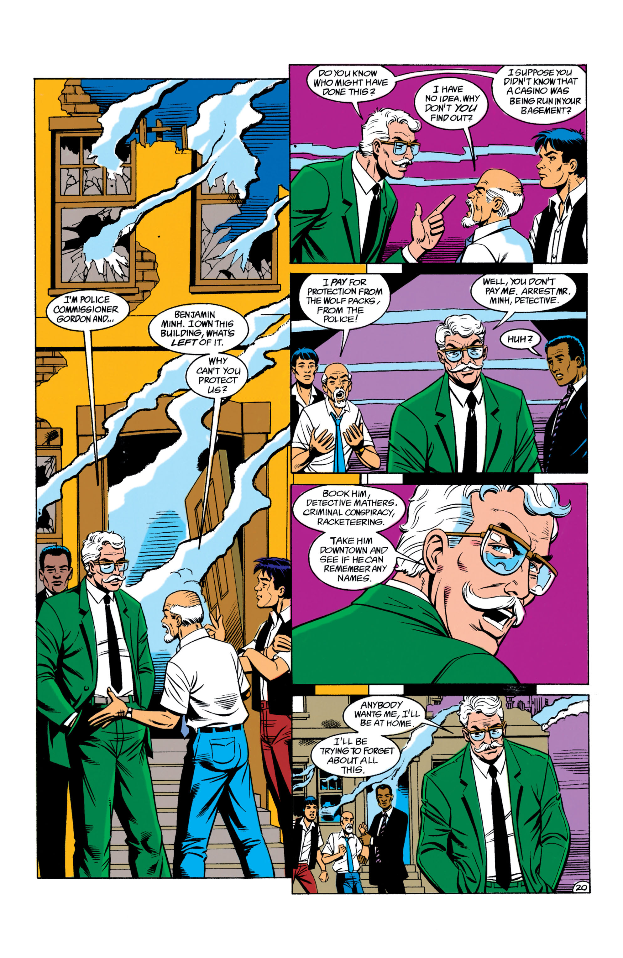 Read online Batman (1940) comic -  Issue #468 - 21