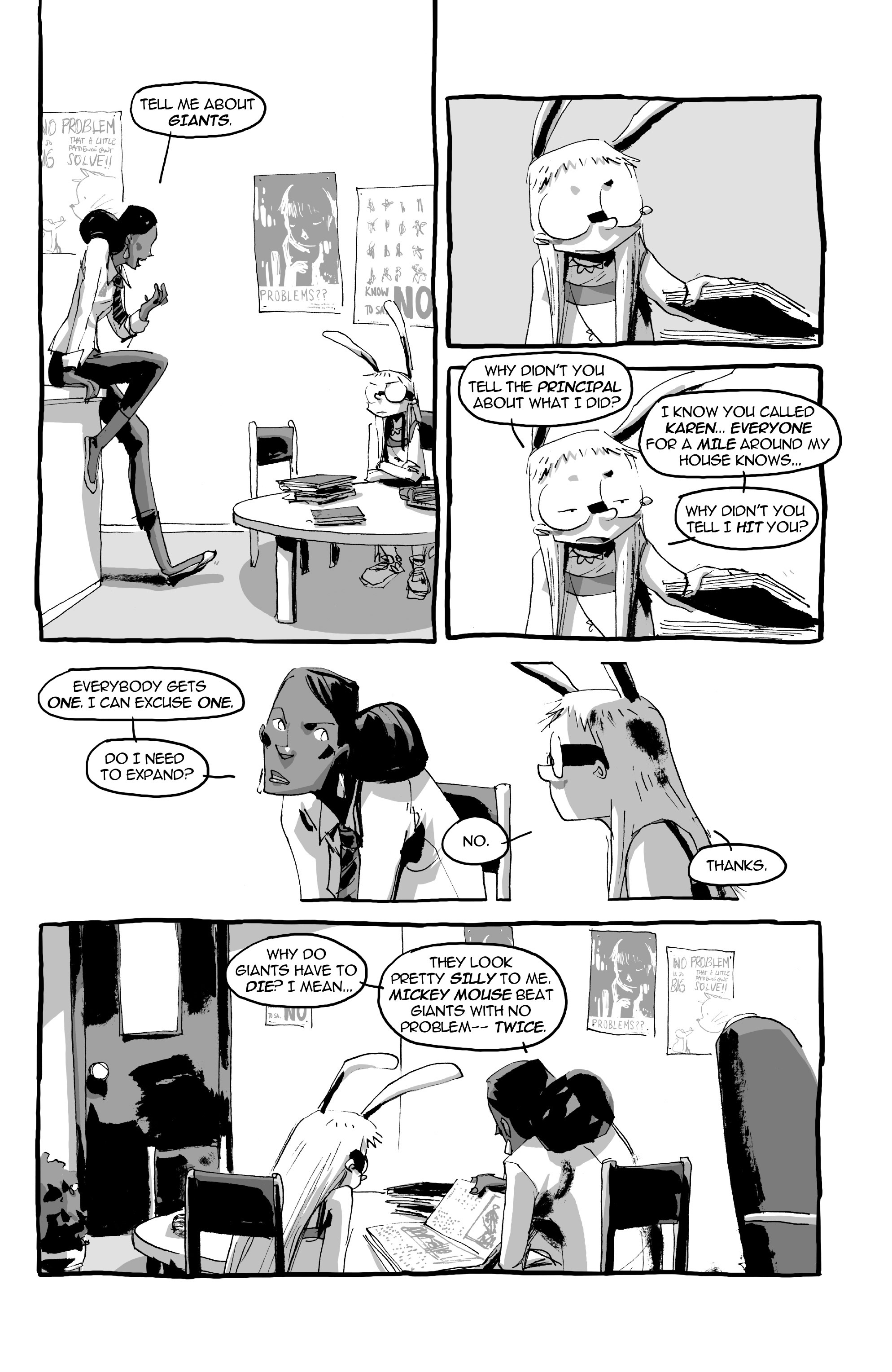 Read online I Kill Giants comic -  Issue #4 - 9