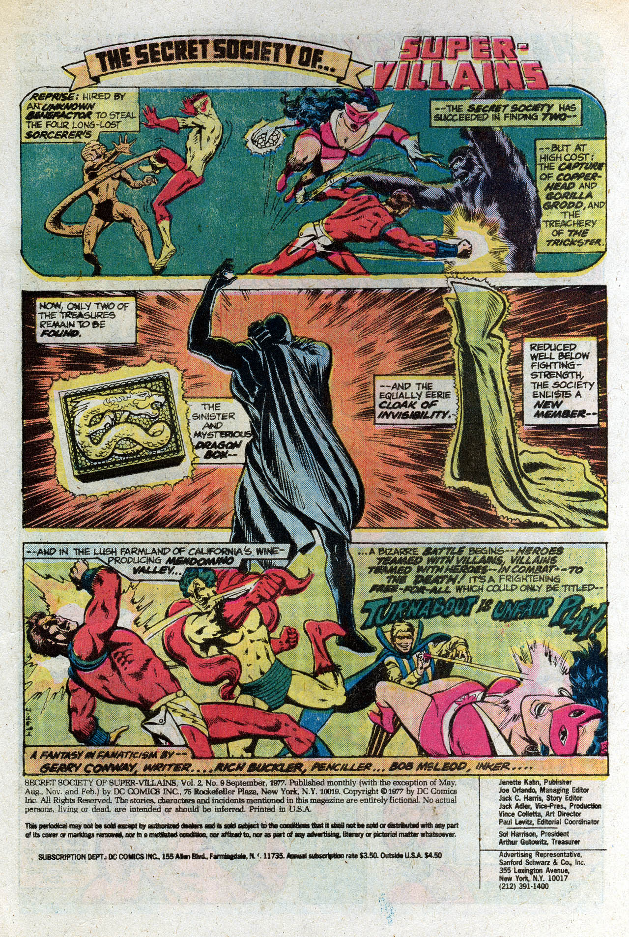 Read online Secret Society of Super-Villains comic -  Issue #9 - 3