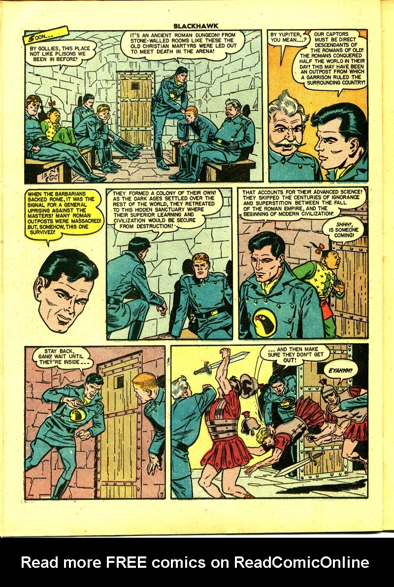 Read online Blackhawk (1957) comic -  Issue #42 - 22