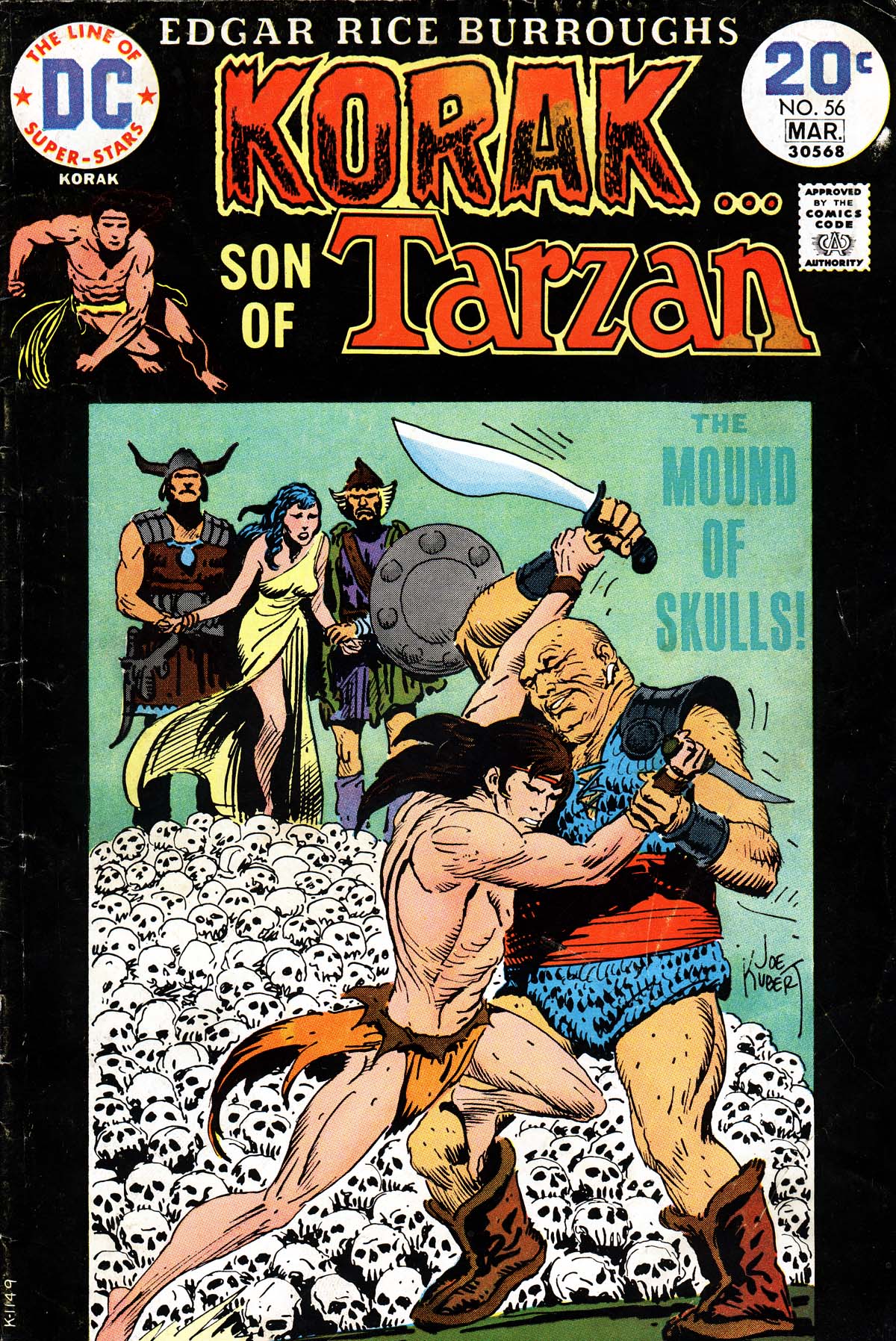 Read online Korak, Son of Tarzan (1972) comic -  Issue #56 - 1