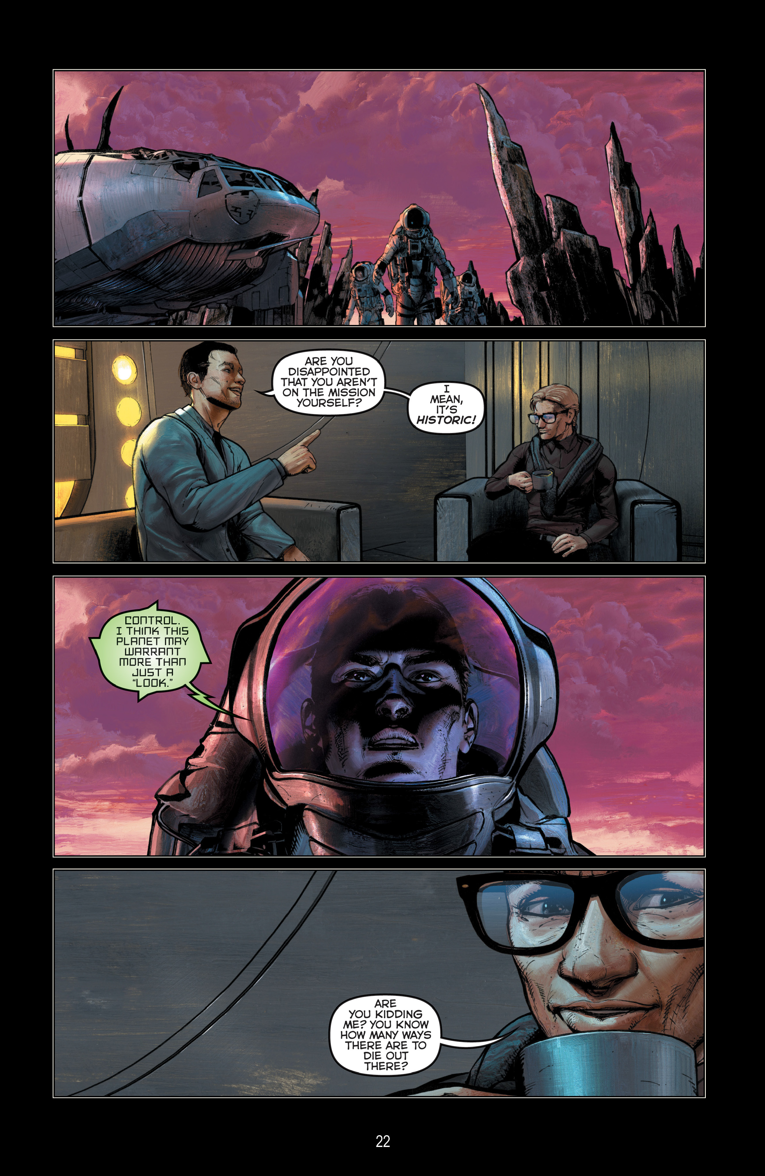 Read online Faster than Light comic -  Issue #1 - 24