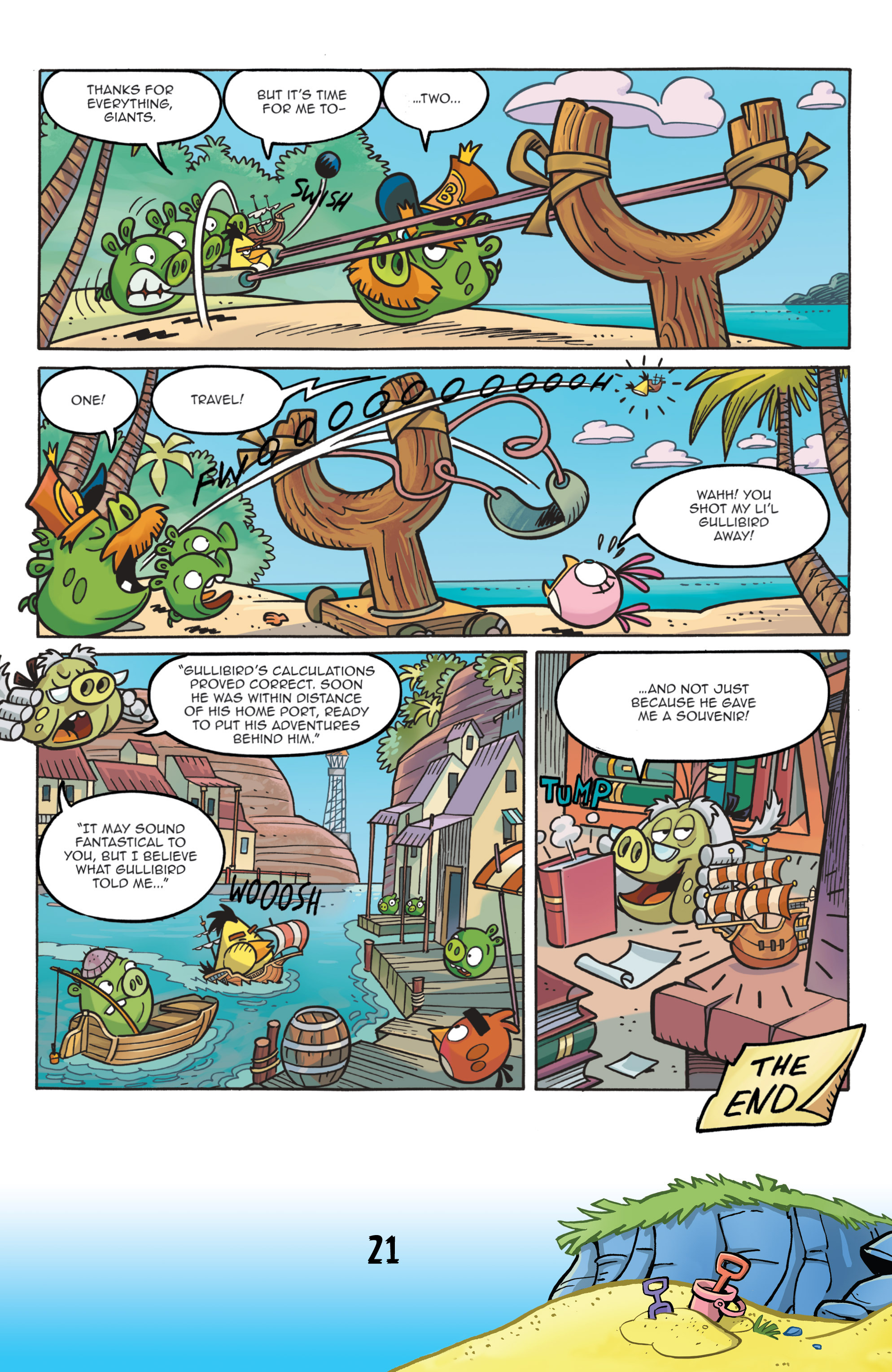 Read online Angry Birds Comics (2016) comic -  Issue #7 - 23