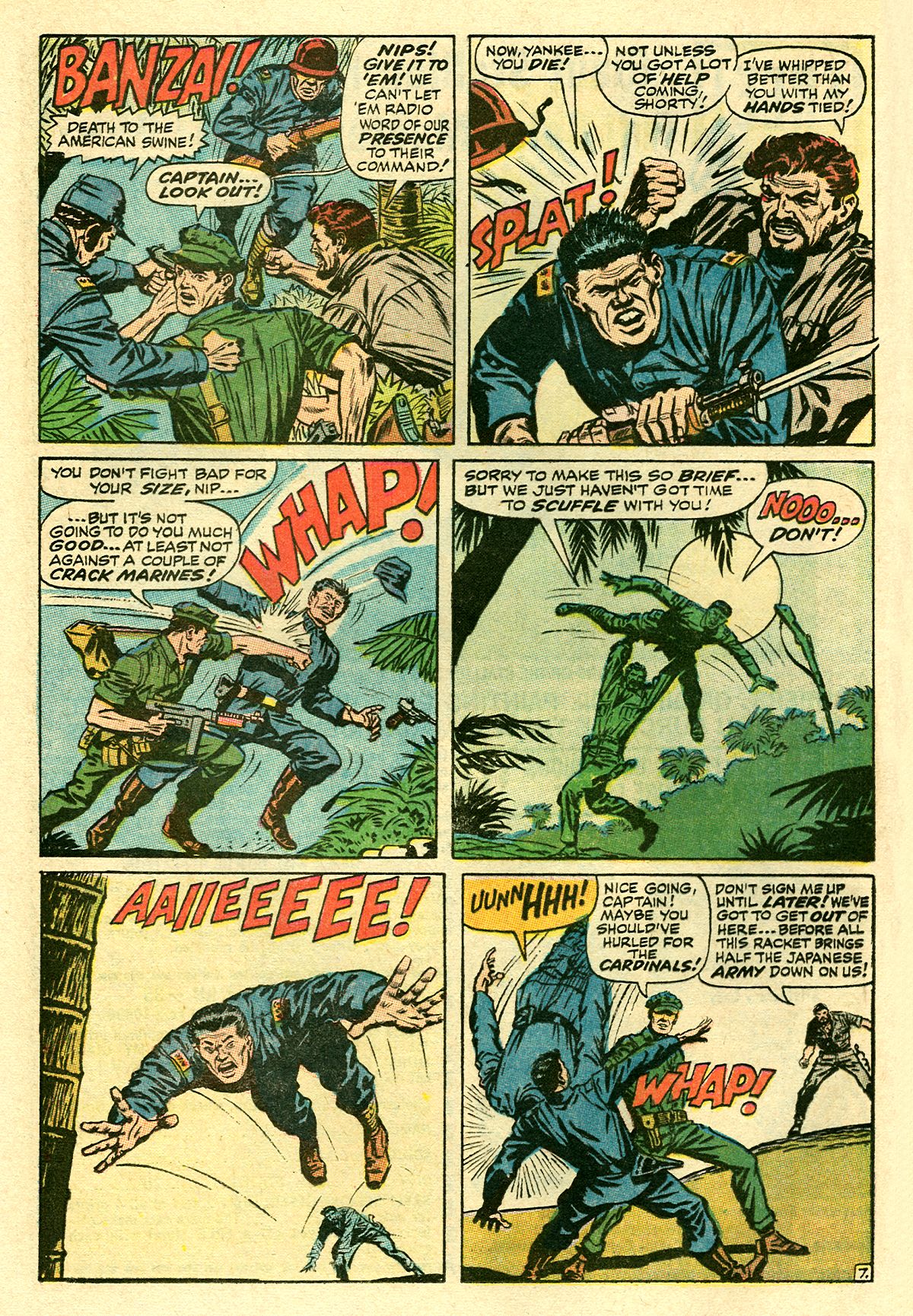 Read online Captain Savage and his Leatherneck Raiders comic -  Issue #8 - 12