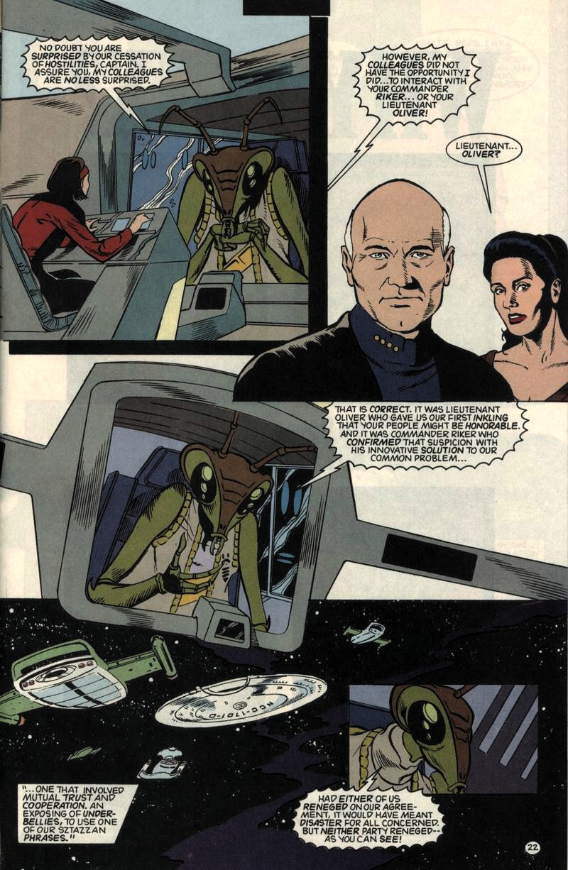 Read online Star Trek: The Next Generation (1989) comic -  Issue #43 - 23