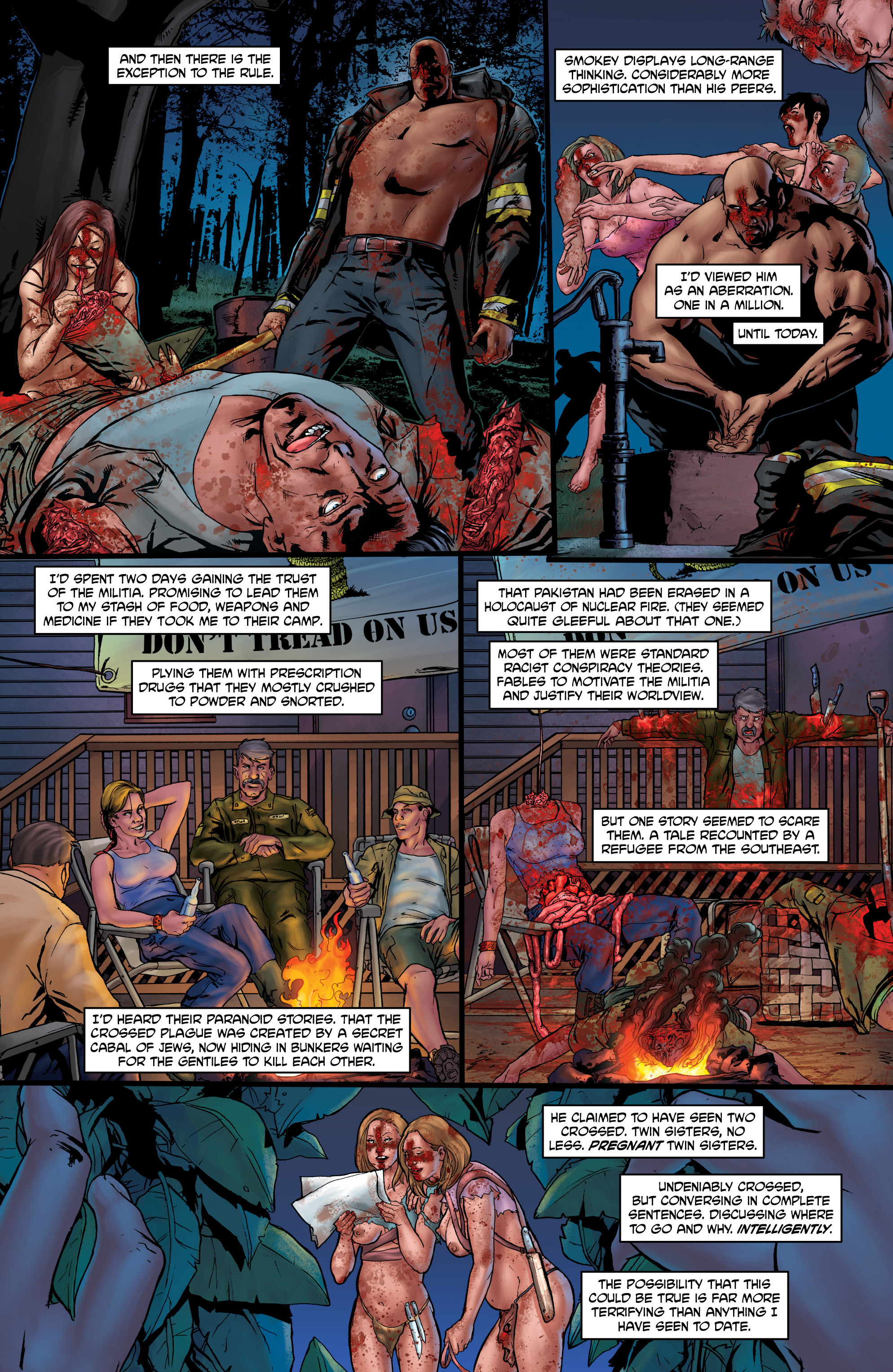 Read online Crossed: Badlands comic -  Issue #31 - 9