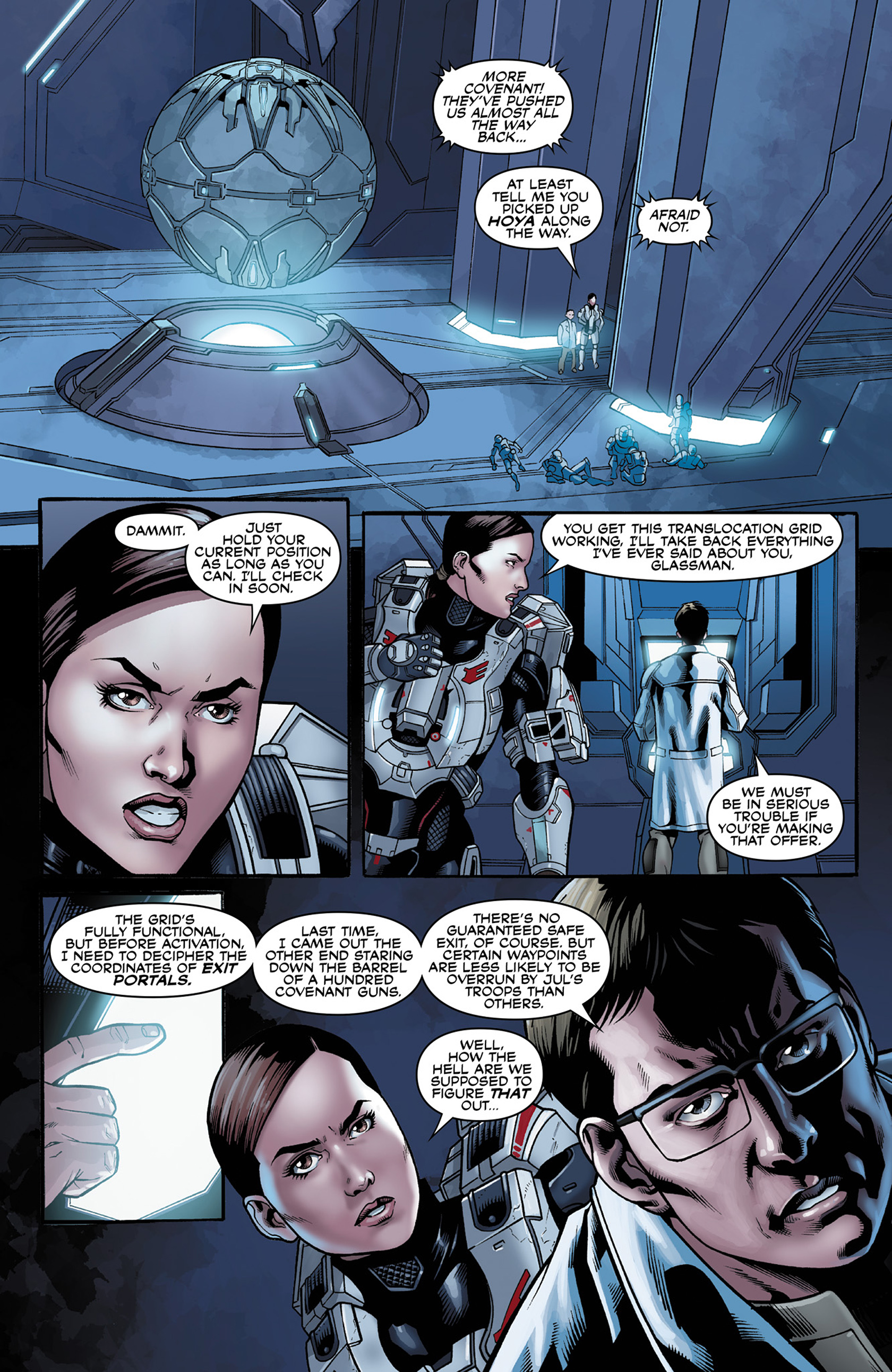 Read online Halo: Escalation comic -  Issue #15 - 6