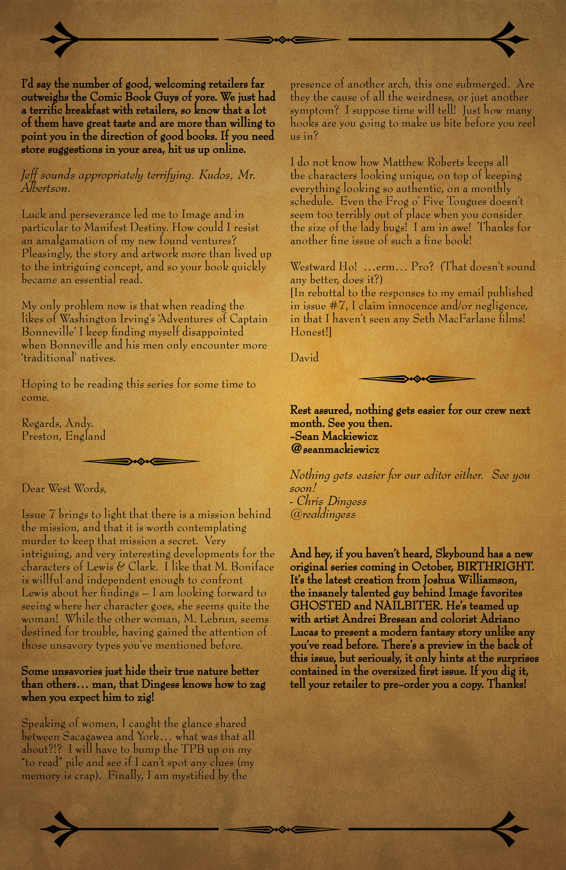 Read online Manifest Destiny comic -  Issue #9 - 24