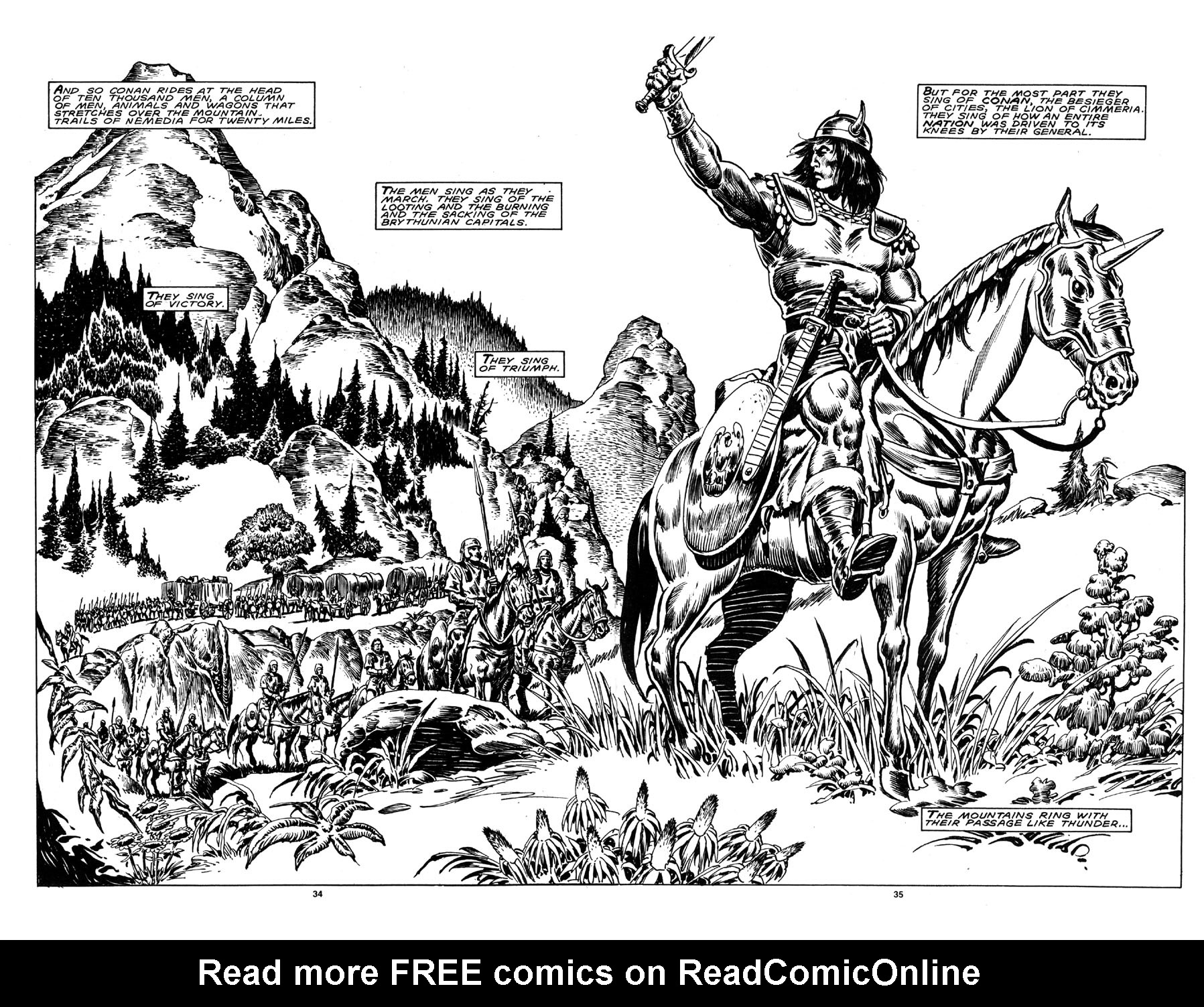 Read online The Savage Sword Of Conan comic -  Issue #148 - 33