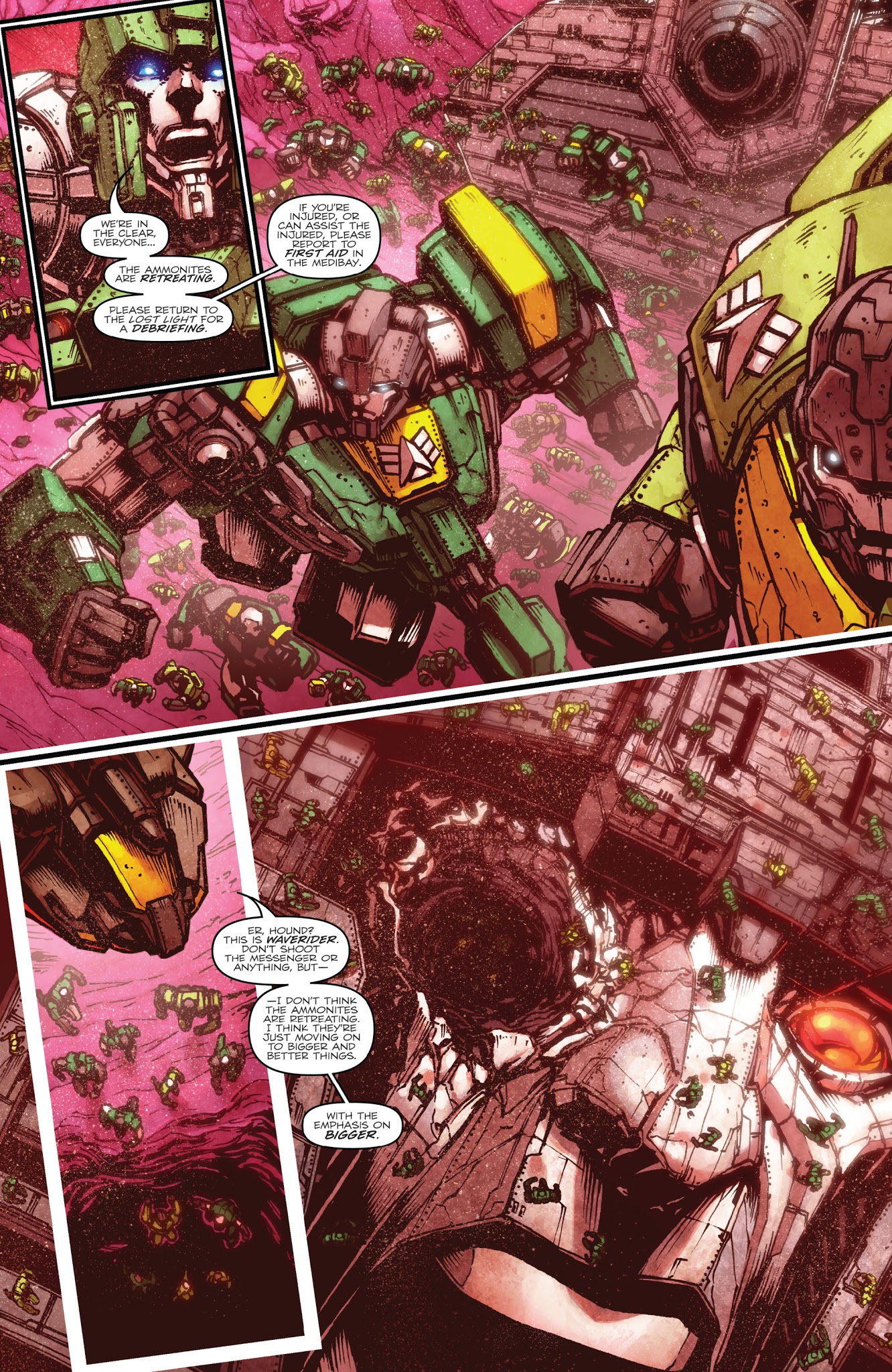 Read online The Transformers: Dark Cybertron comic -  Issue # TPB 2 - 8