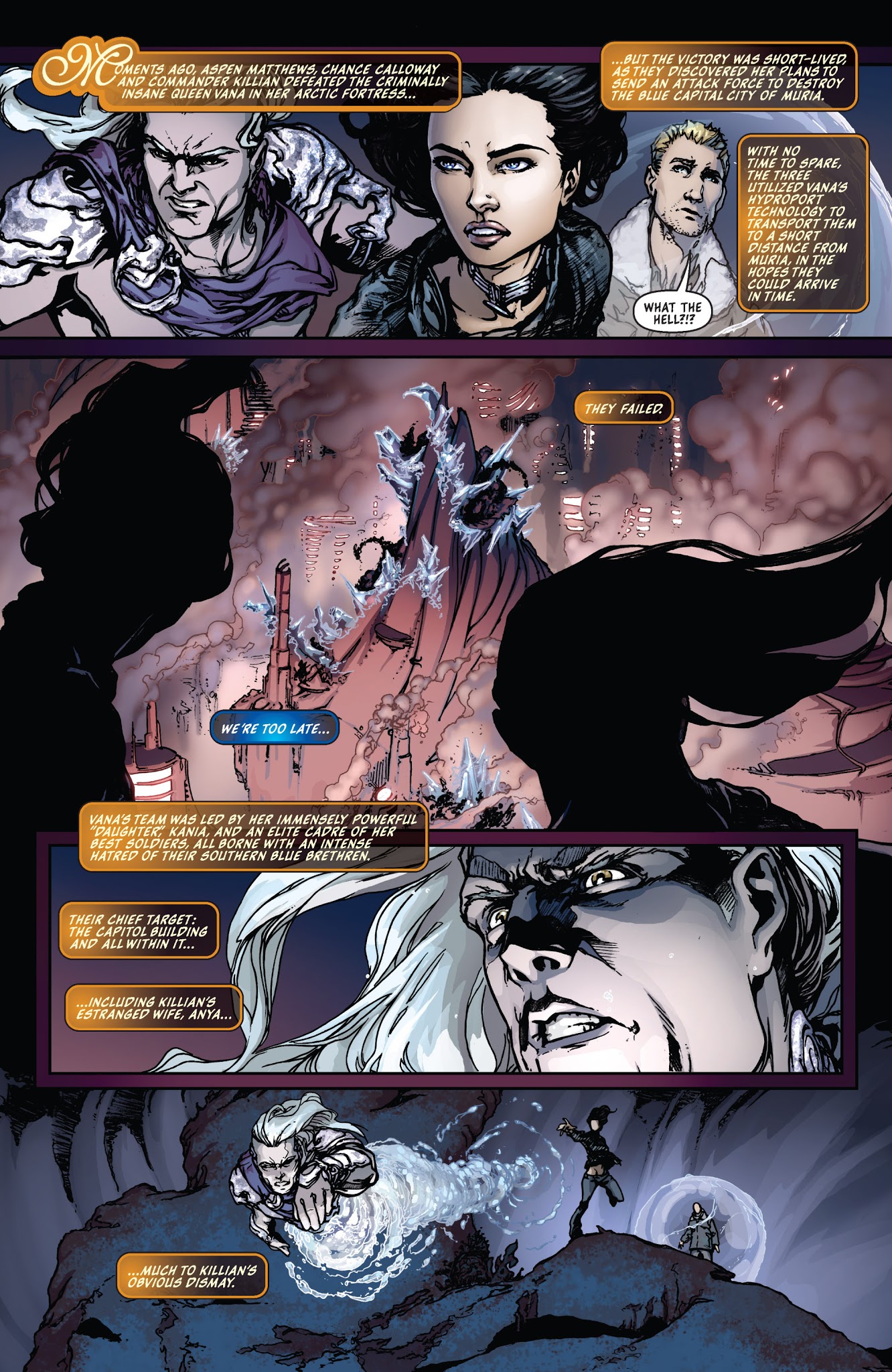Read online Michael Turner's Fathom (2013) comic -  Issue #8 - 4