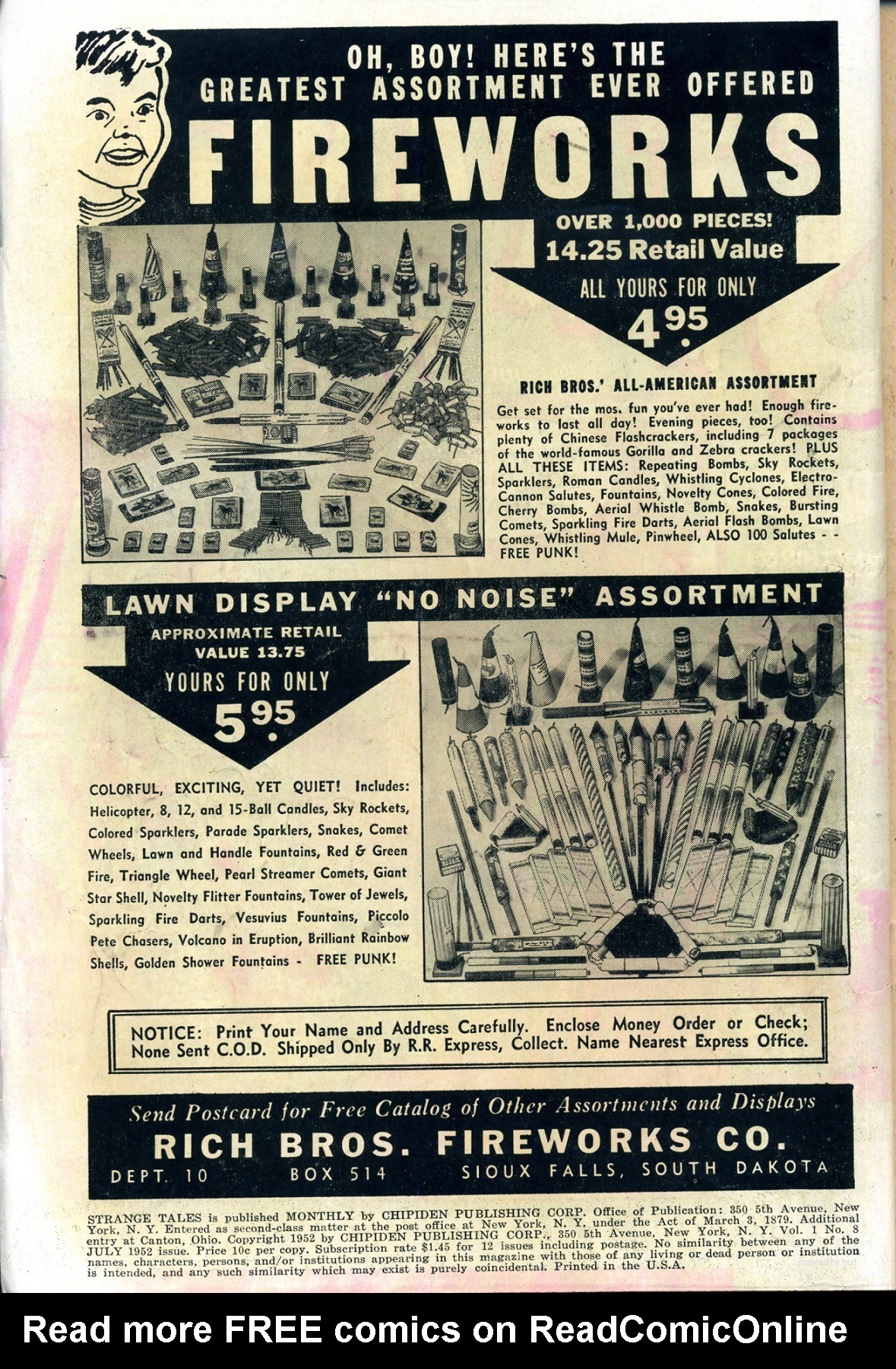 Read online Strange Tales (1951) comic -  Issue #8 - 2