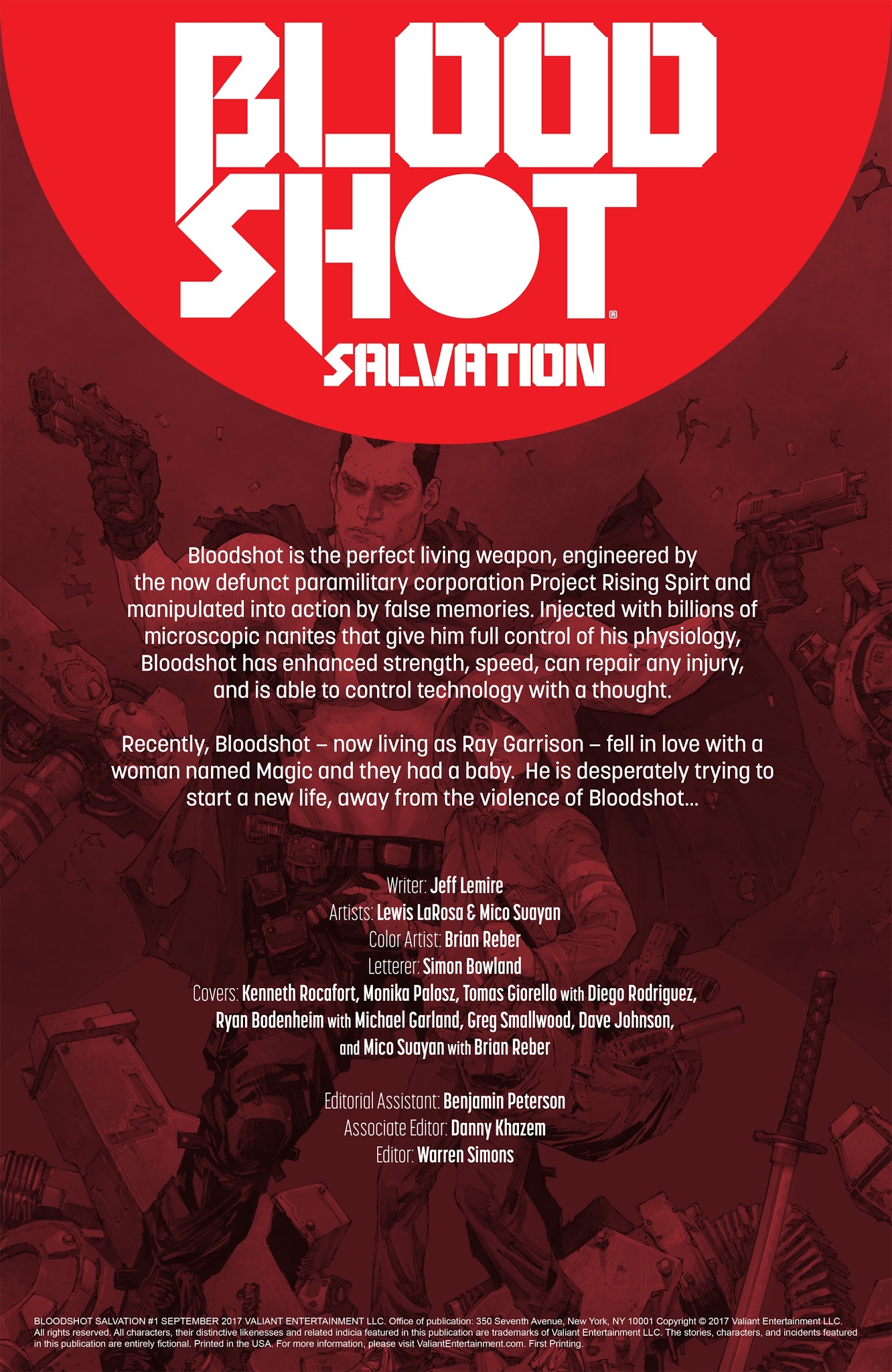 Read online Bloodshot Salvation comic -  Issue #1 - 2