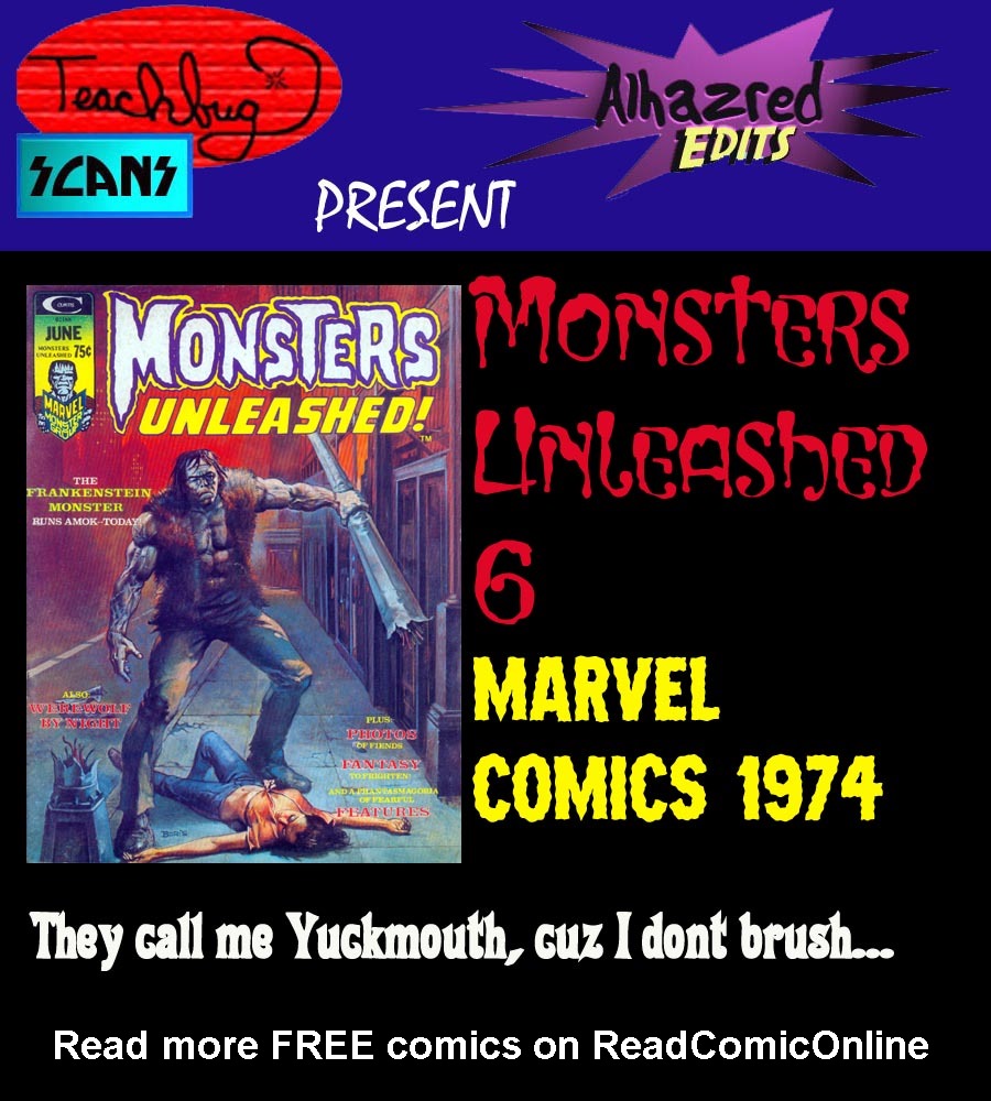 Read online Monsters Unleashed (1973) comic -  Issue #6 - 1