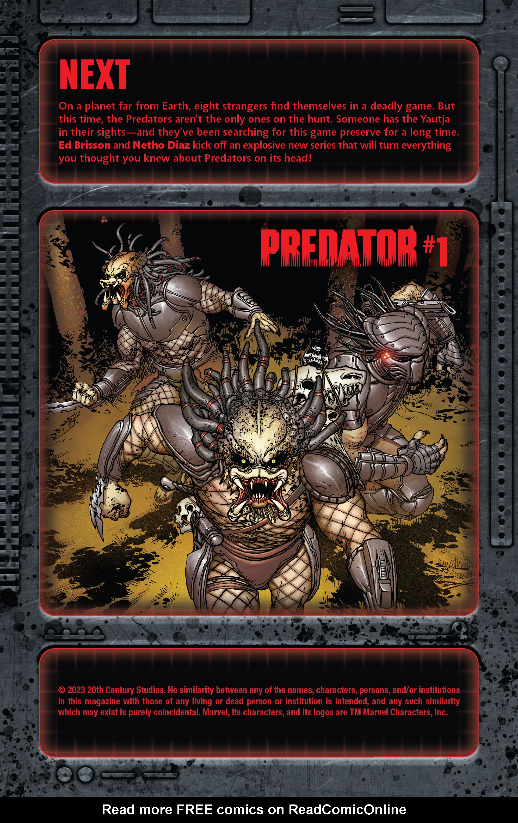Read online Predator (2022) comic -  Issue #6 - 23