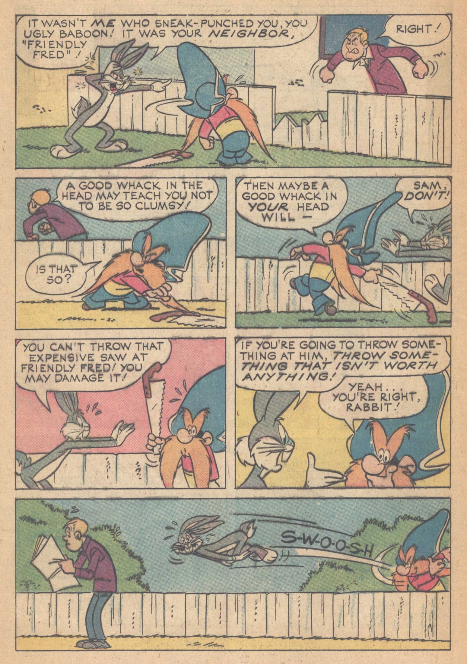 Read online Yosemite Sam and Bugs Bunny comic -  Issue #33 - 4