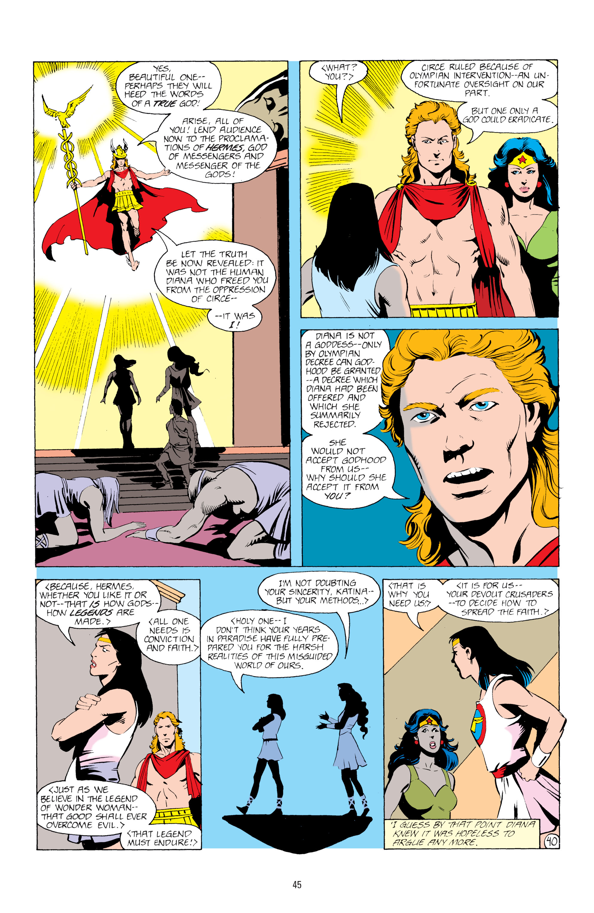 Read online Wonder Woman By George Pérez comic -  Issue # TPB 4 (Part 1) - 45