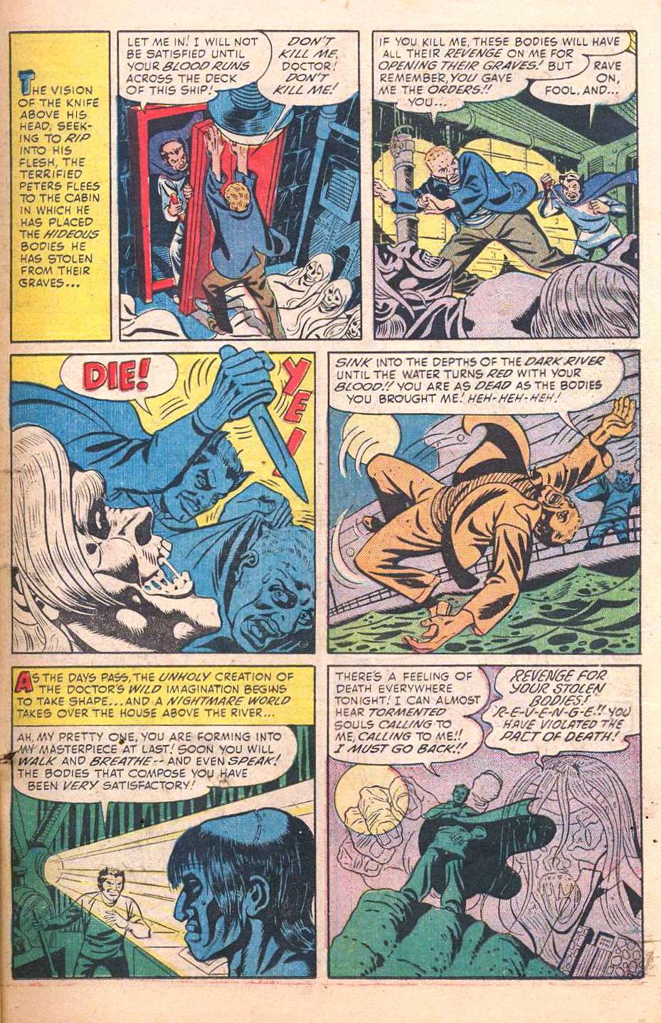 Read online Chamber of Chills (1951) comic -  Issue #2 - 22