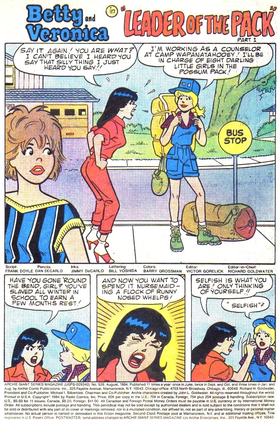 Read online Archie Giant Series Magazine comic -  Issue #539 - 3