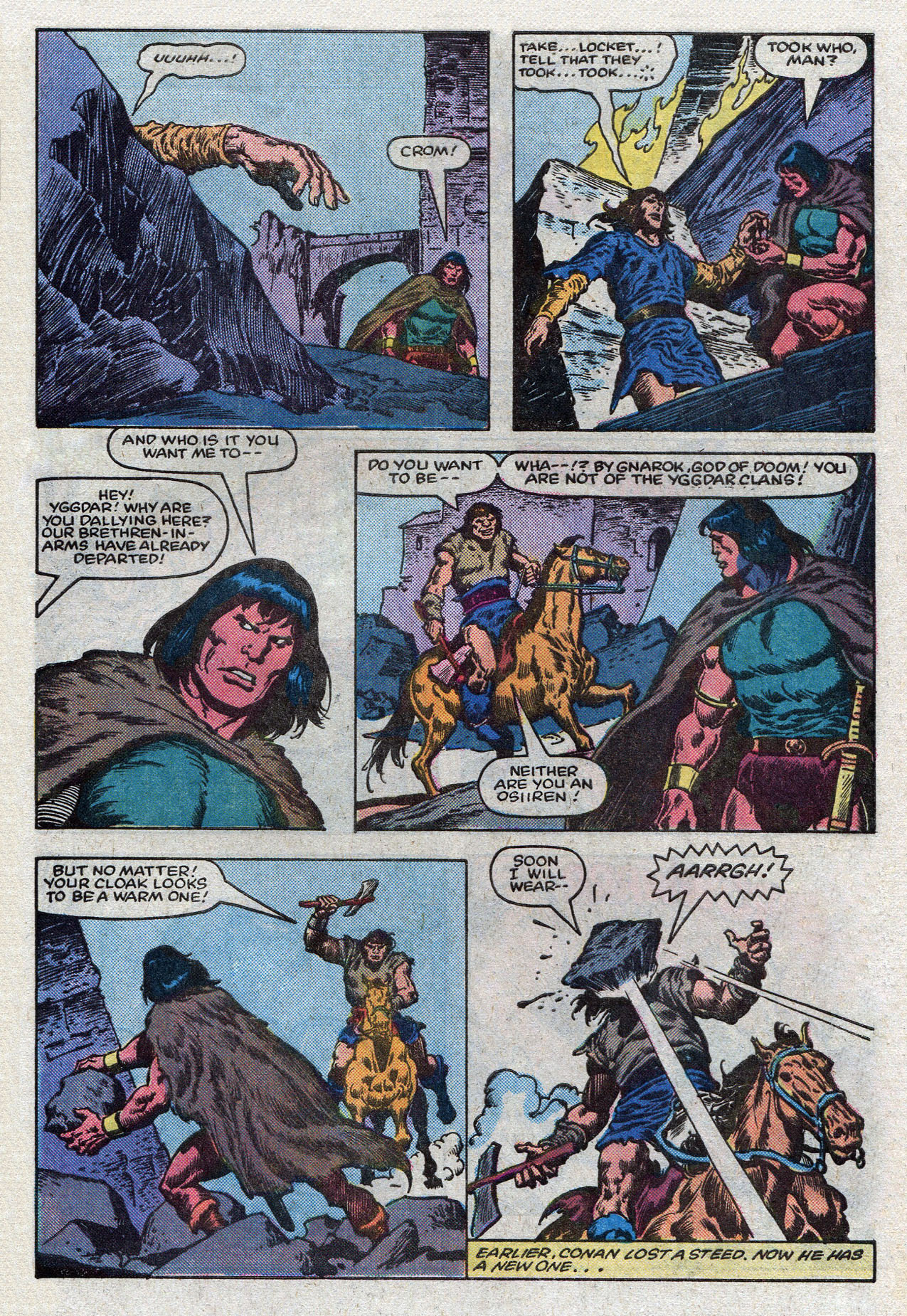 Read online Conan the Barbarian (1970) comic -  Issue #151 - 9