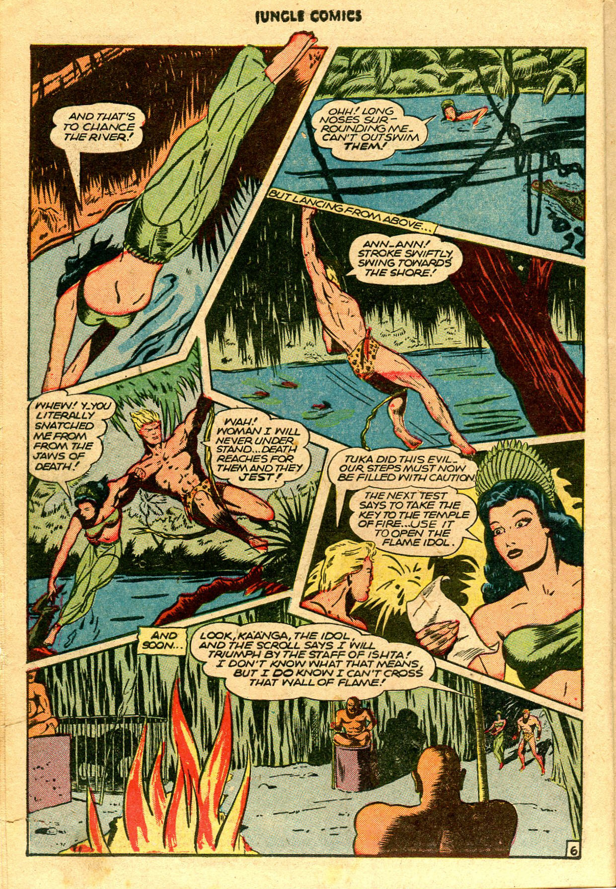 Read online Jungle Comics comic -  Issue #75 - 8