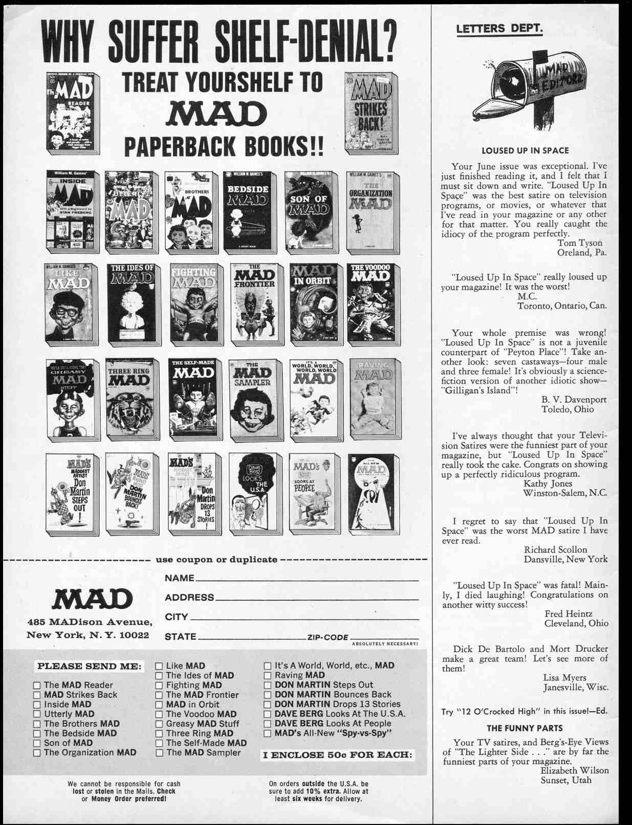 Read online MAD comic -  Issue #106 - 4