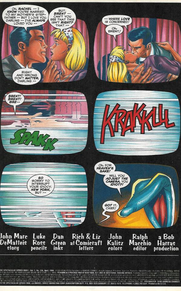 Read online The Spectacular Spider-Man (1976) comic -  Issue #256 - 2