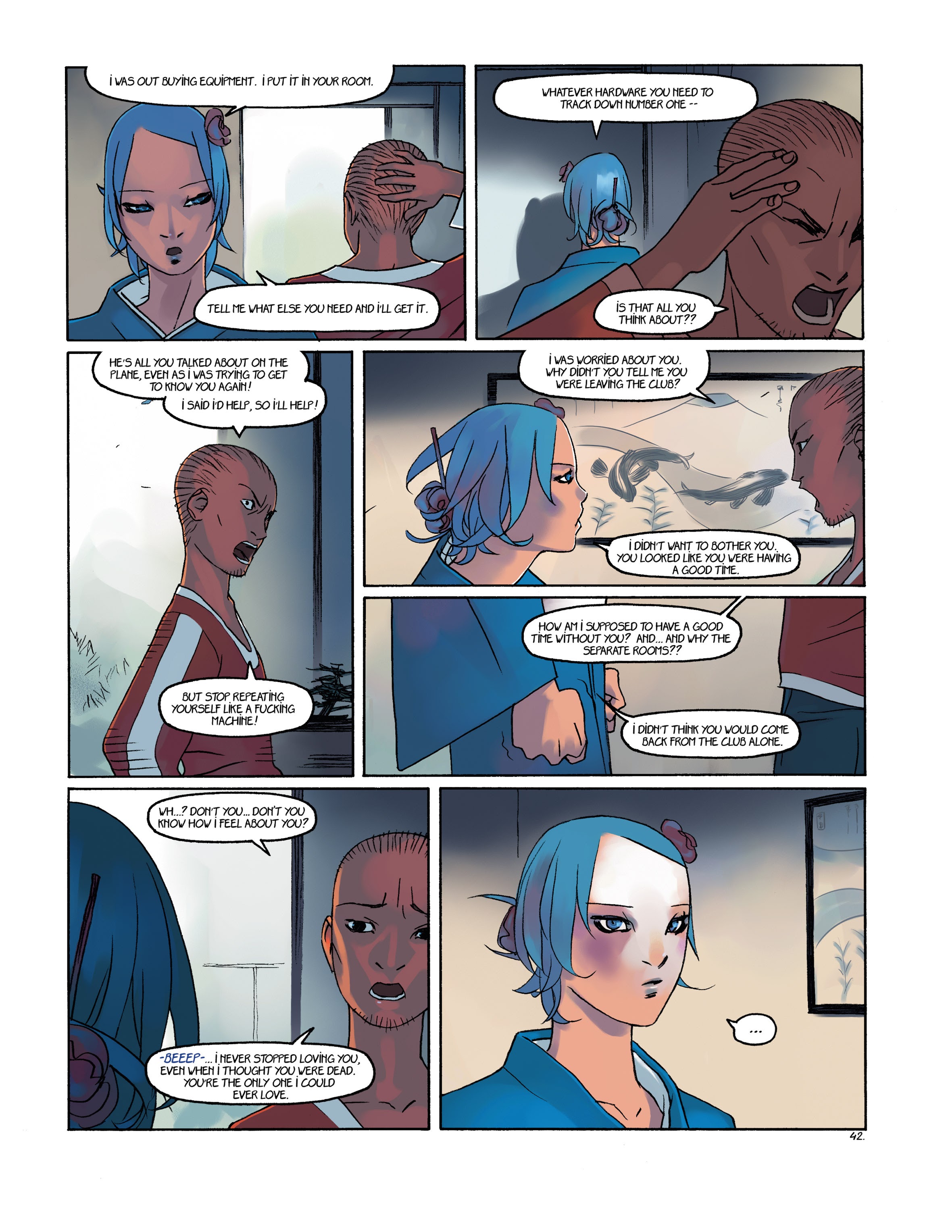 Read online Naja comic -  Issue #4 - 23