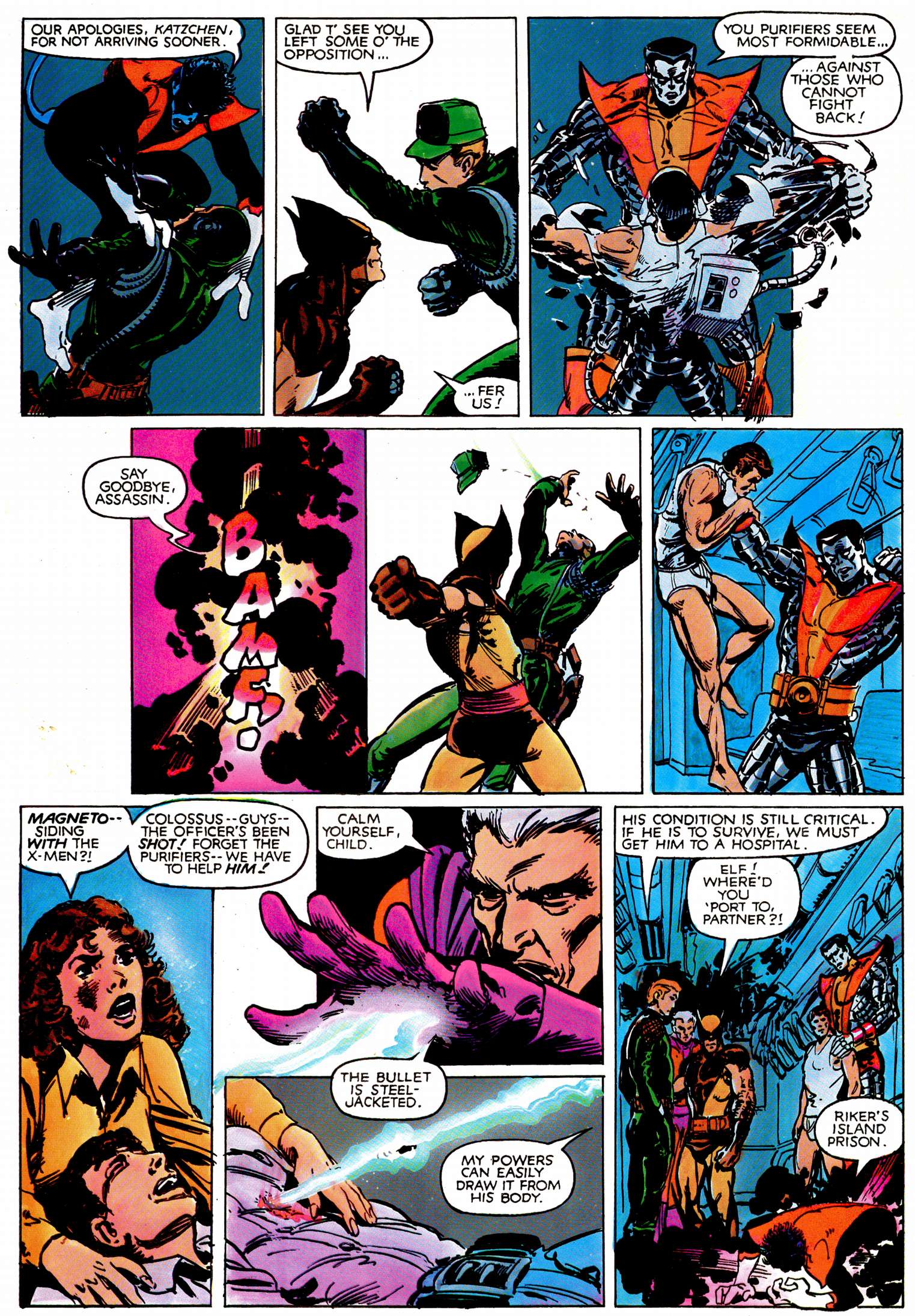 Read online Marvel Graphic Novel comic -  Issue #5 - X-Men - God Loves, Man Kills - 43