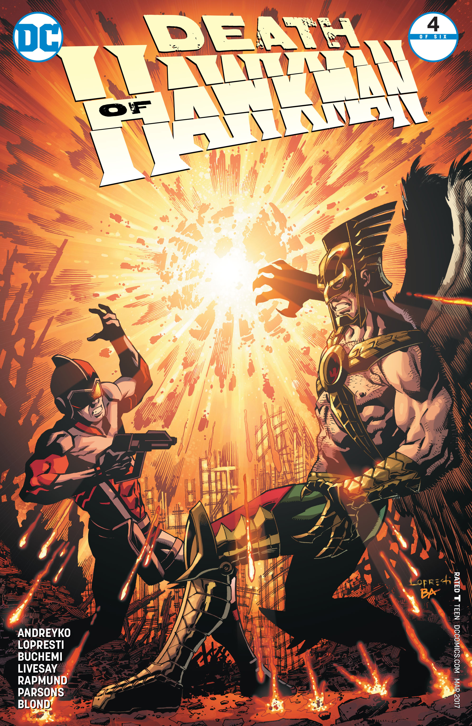 Read online Death of Hawkman comic -  Issue #4 - 1