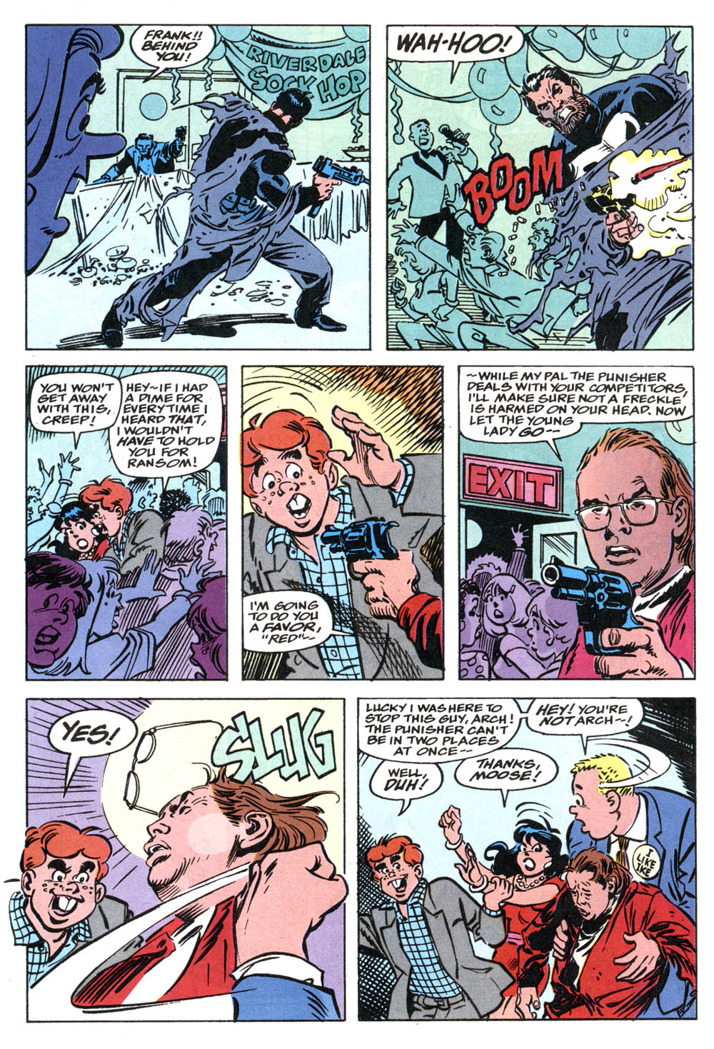 Read online The Punisher Meets Archie comic -  Issue # Full - 39