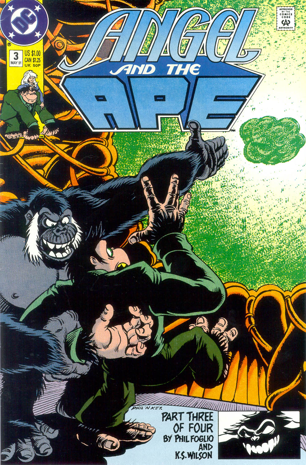 Read online Angel and the Ape (1991) comic -  Issue #3 - 1