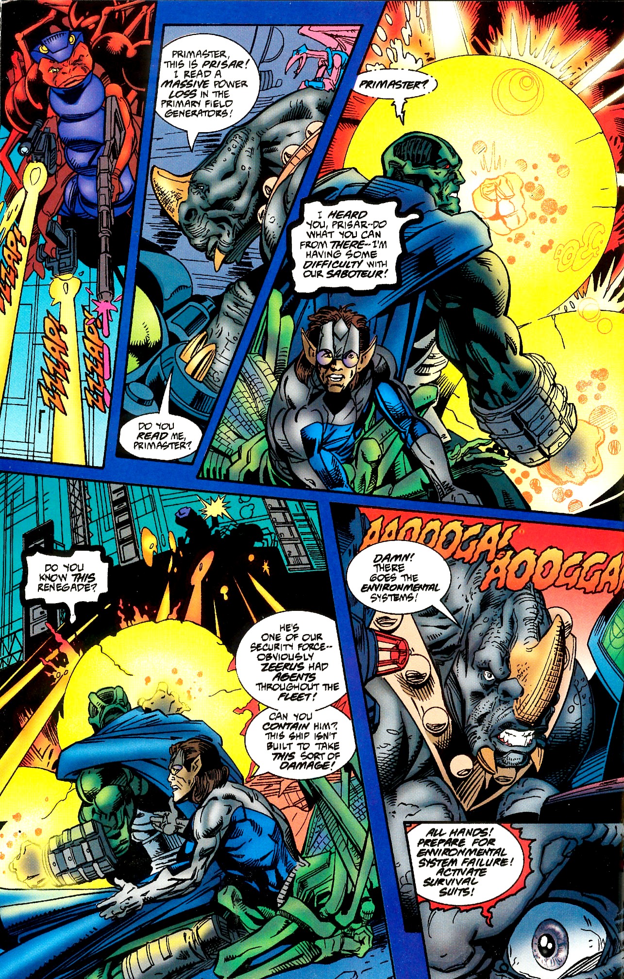 Read online Leonard Nimoy's Primortals (1995) comic -  Issue #7 - 6