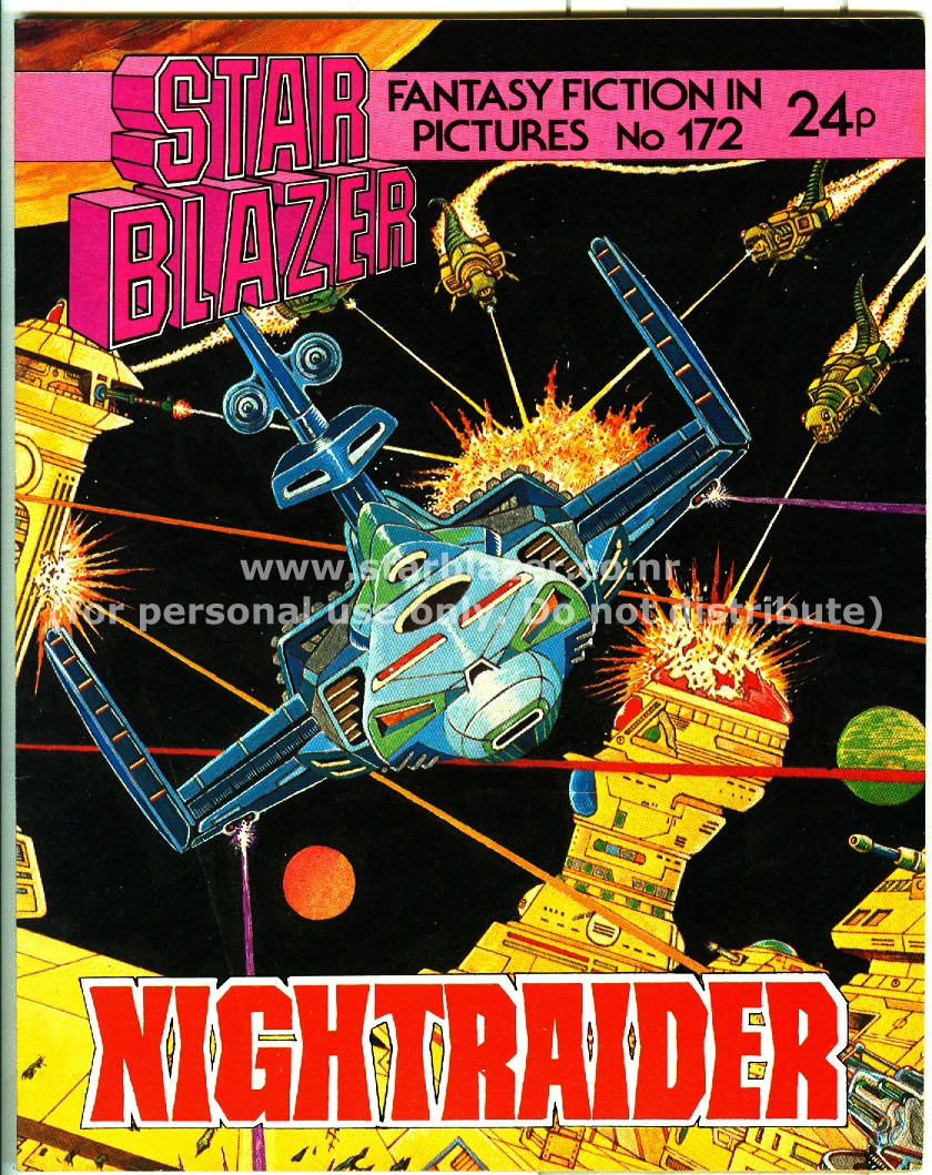Read online Starblazer comic -  Issue #172 - 2